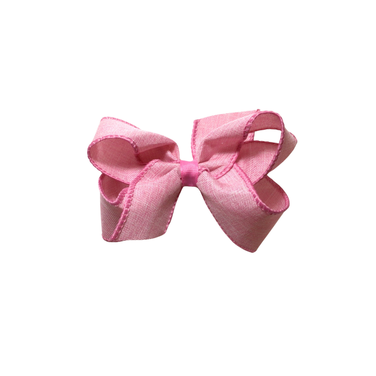 Medium Linen Bow Clip