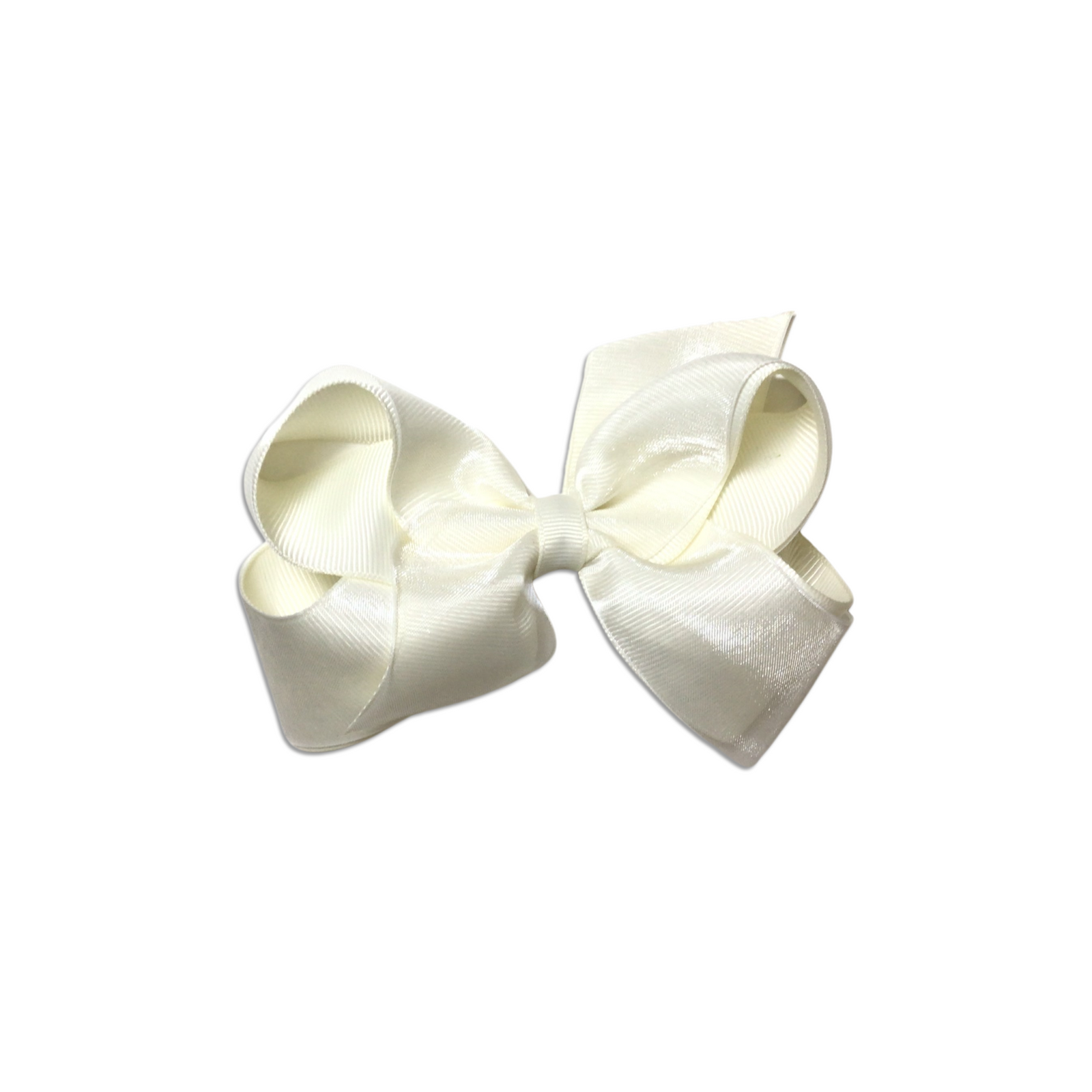 Medium Organza Bow Clip