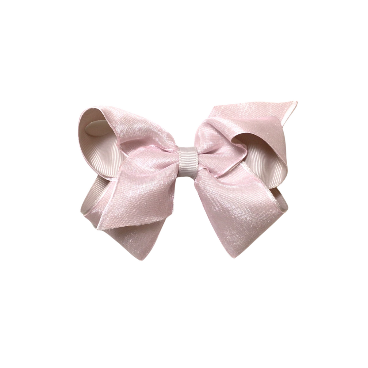 Medium Organza Bow Clip