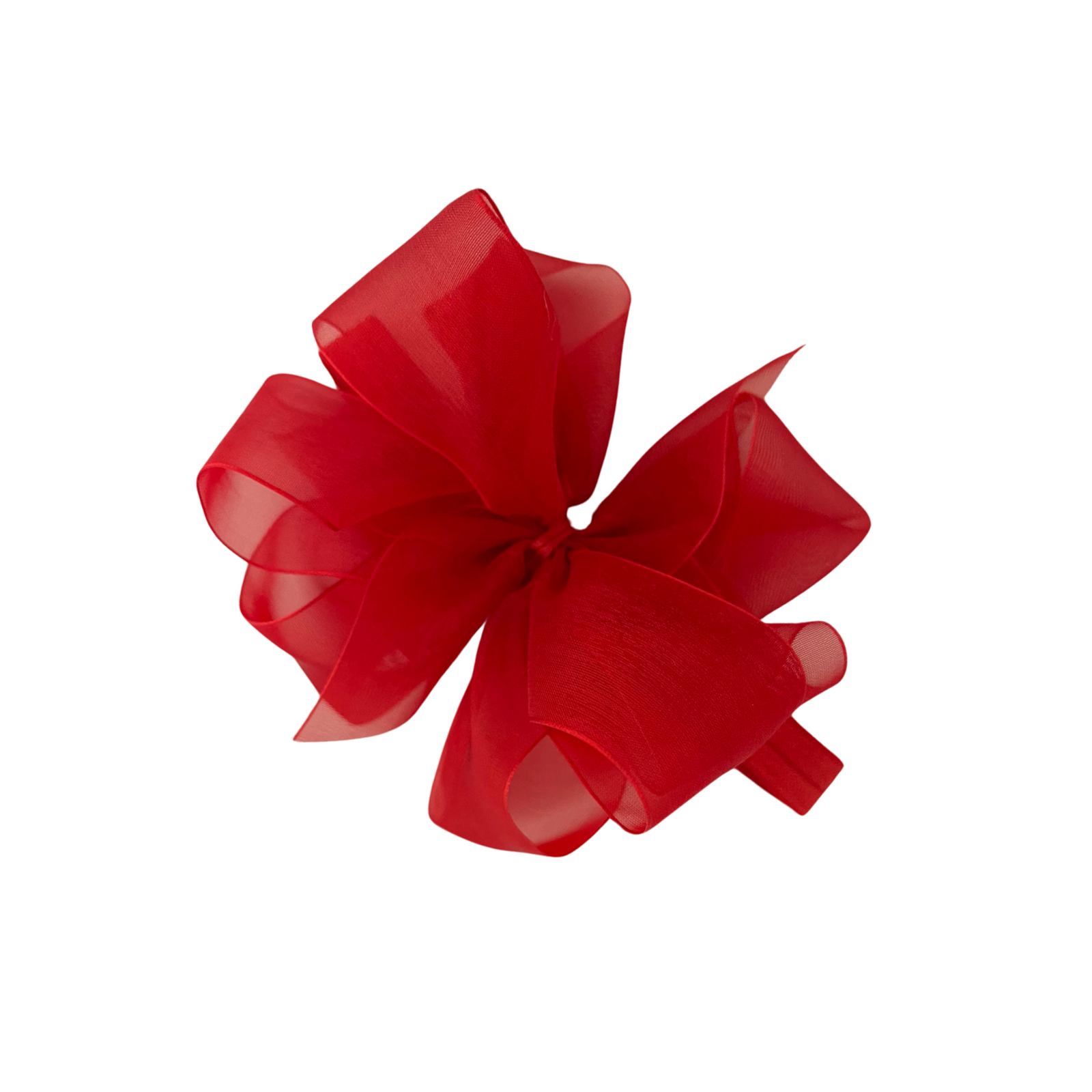 Medium Organza Double Bow Headband