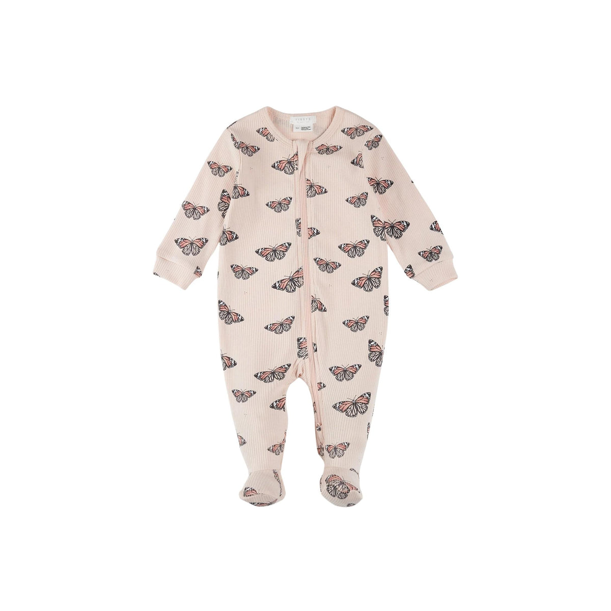 Monarch Print Footed Sleeper