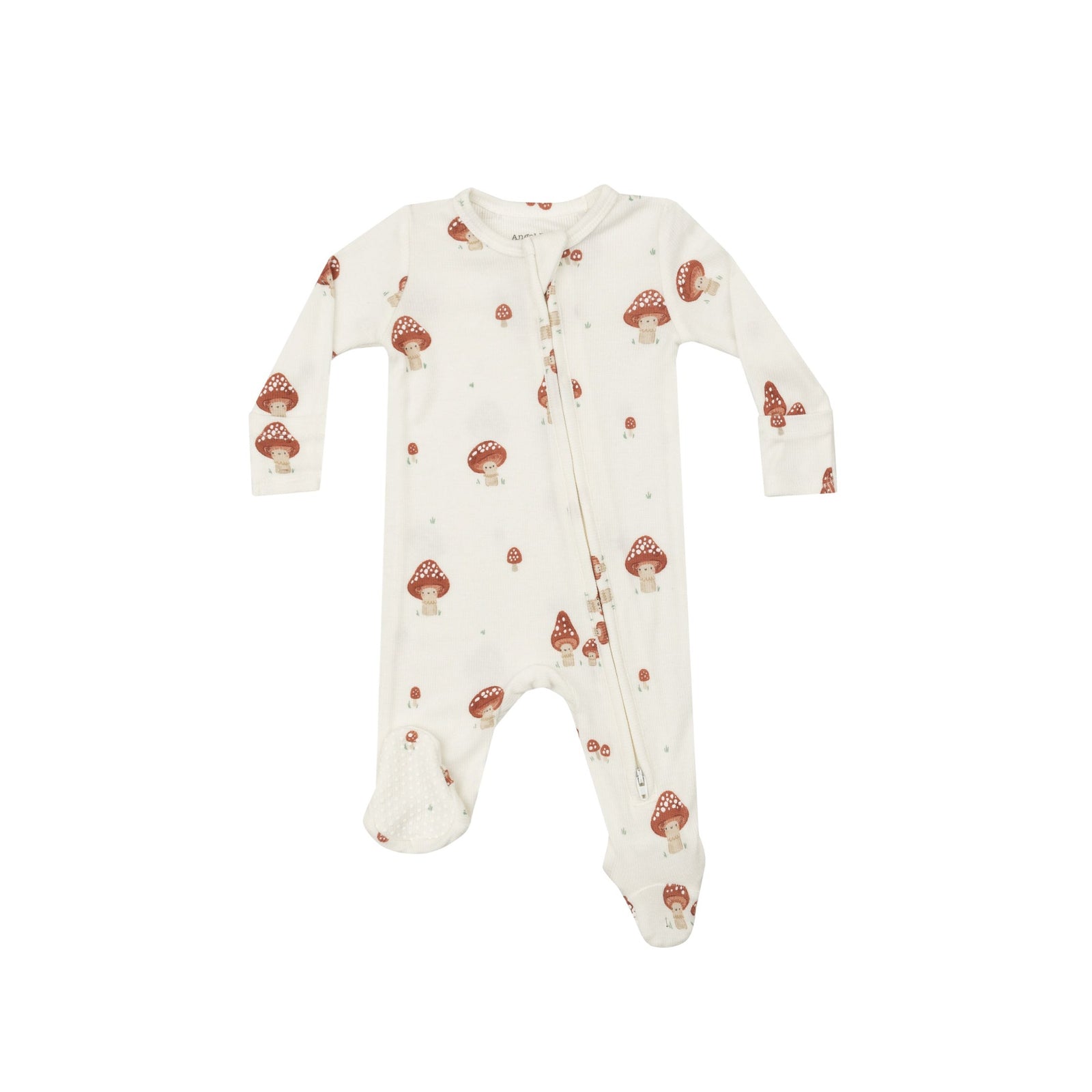 NE Mushrooms 2-Way Zipper Footie