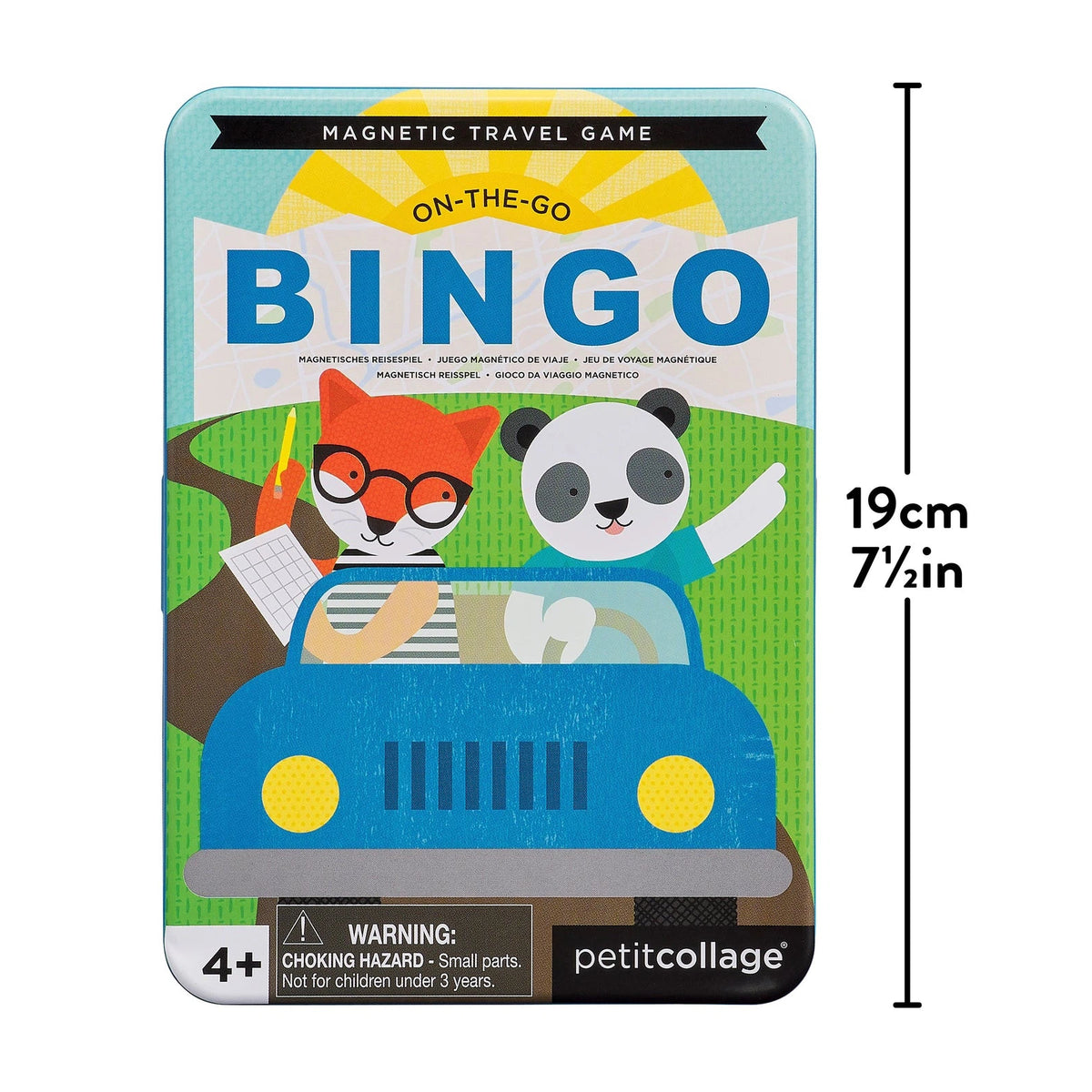 On-the-Go Bingo Magnetic Travel Game
