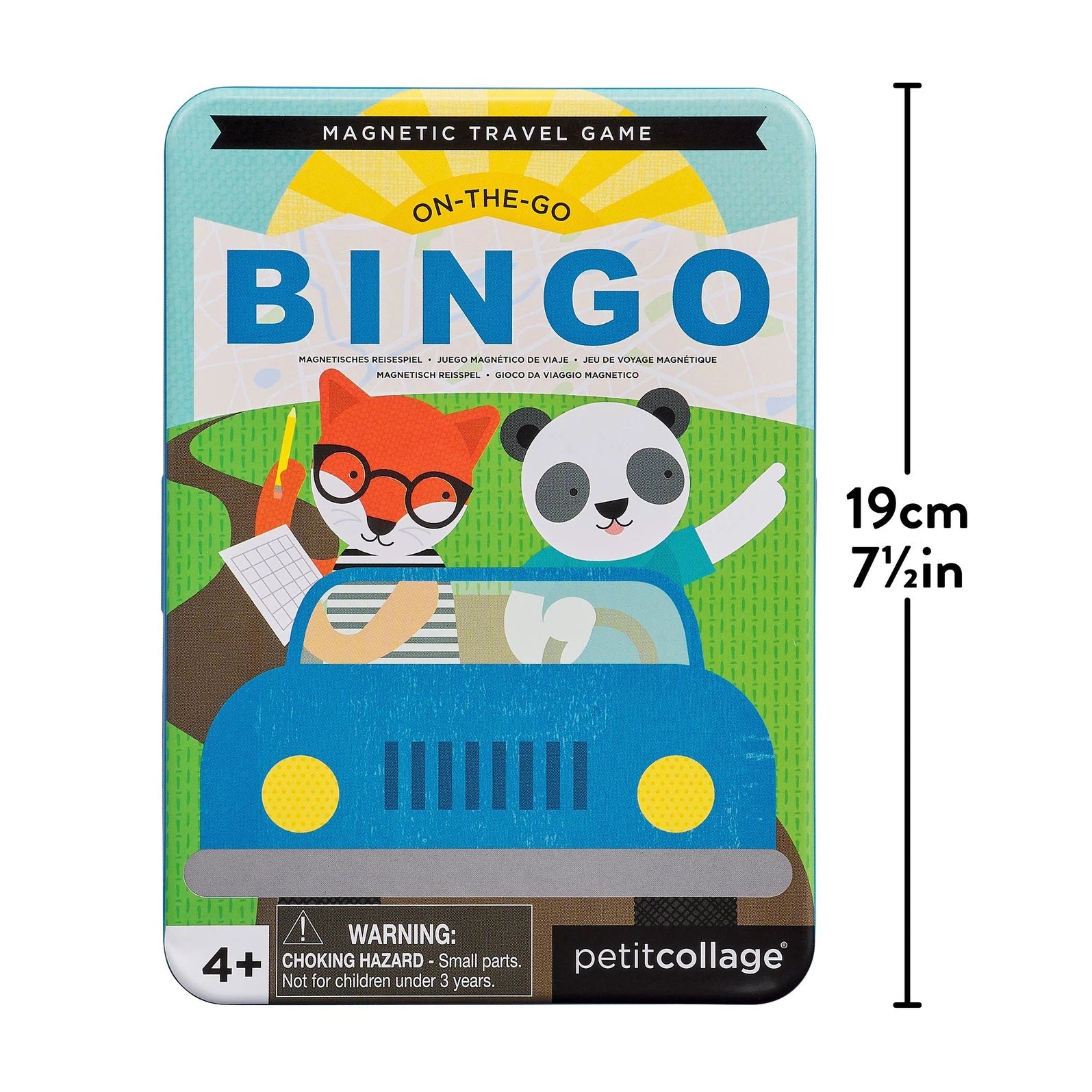On-the-Go Bingo Magnetic Travel Game