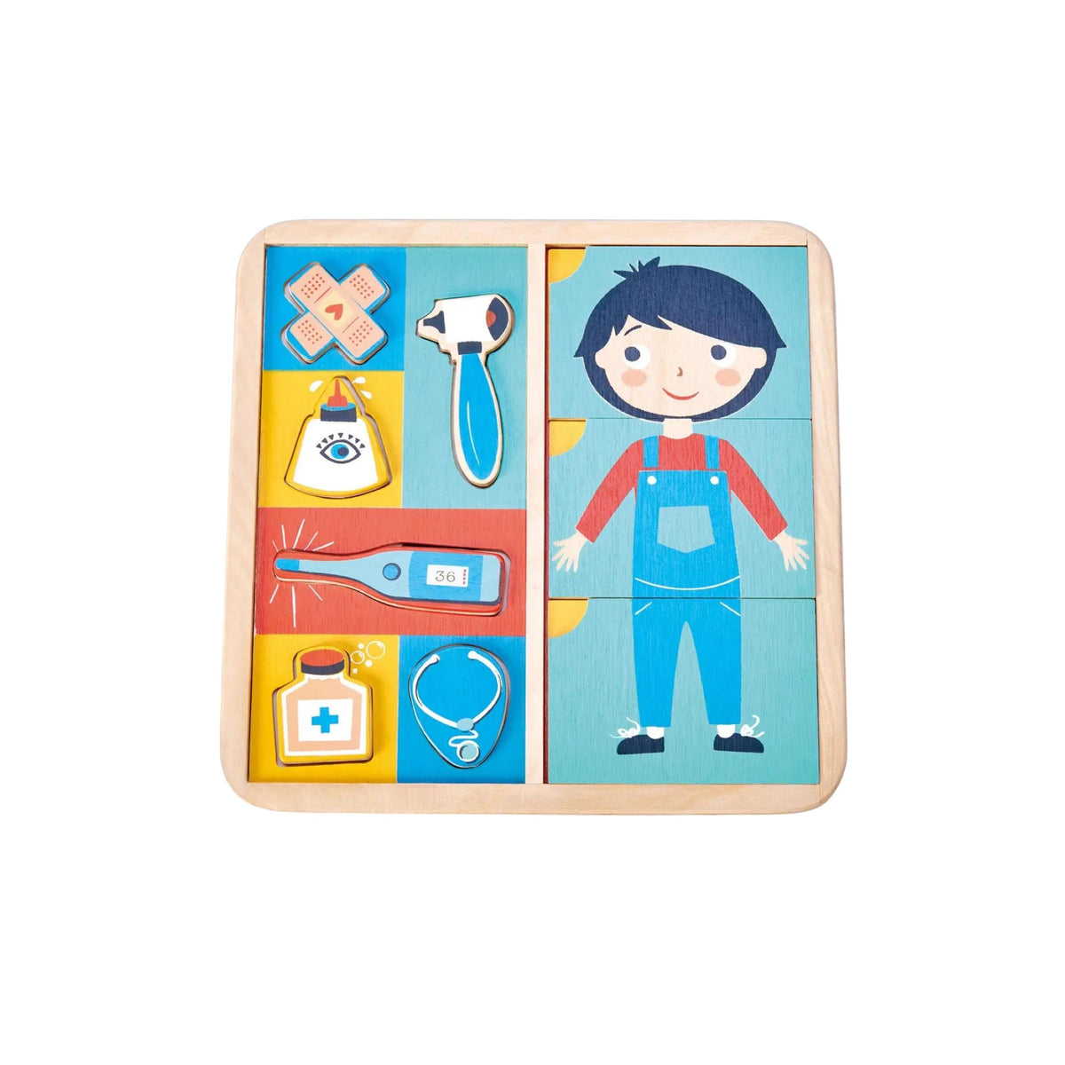 Ouch Wooden Puzzle