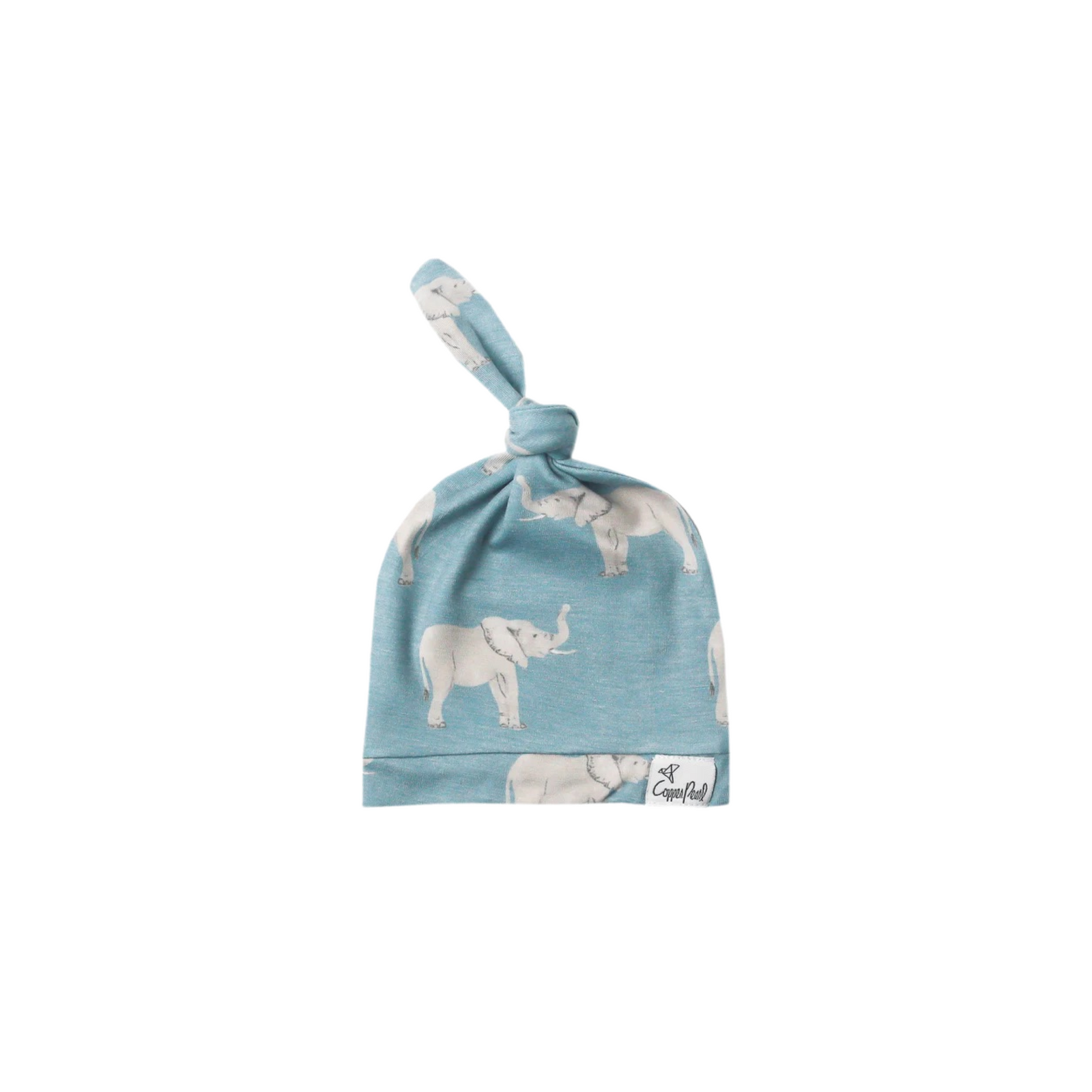 Peanut Top Knot Newborn Hat