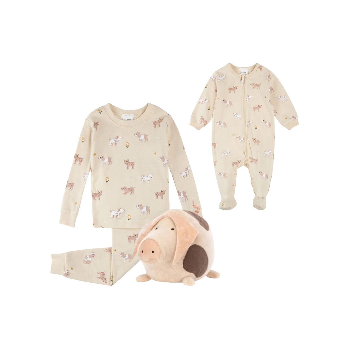 Piglet Print Footed Sleeper