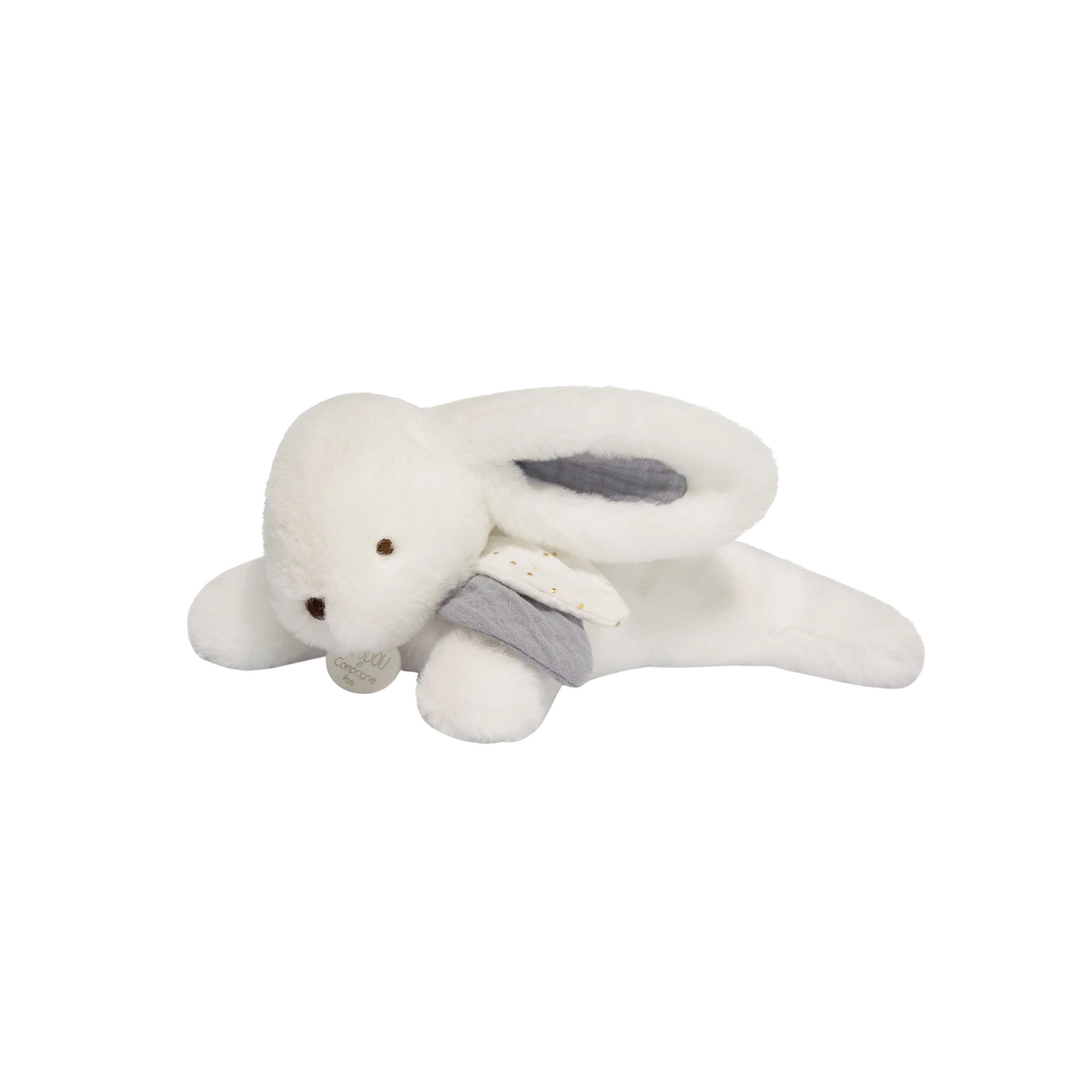 Plush Bunny With Pom Pom Tail