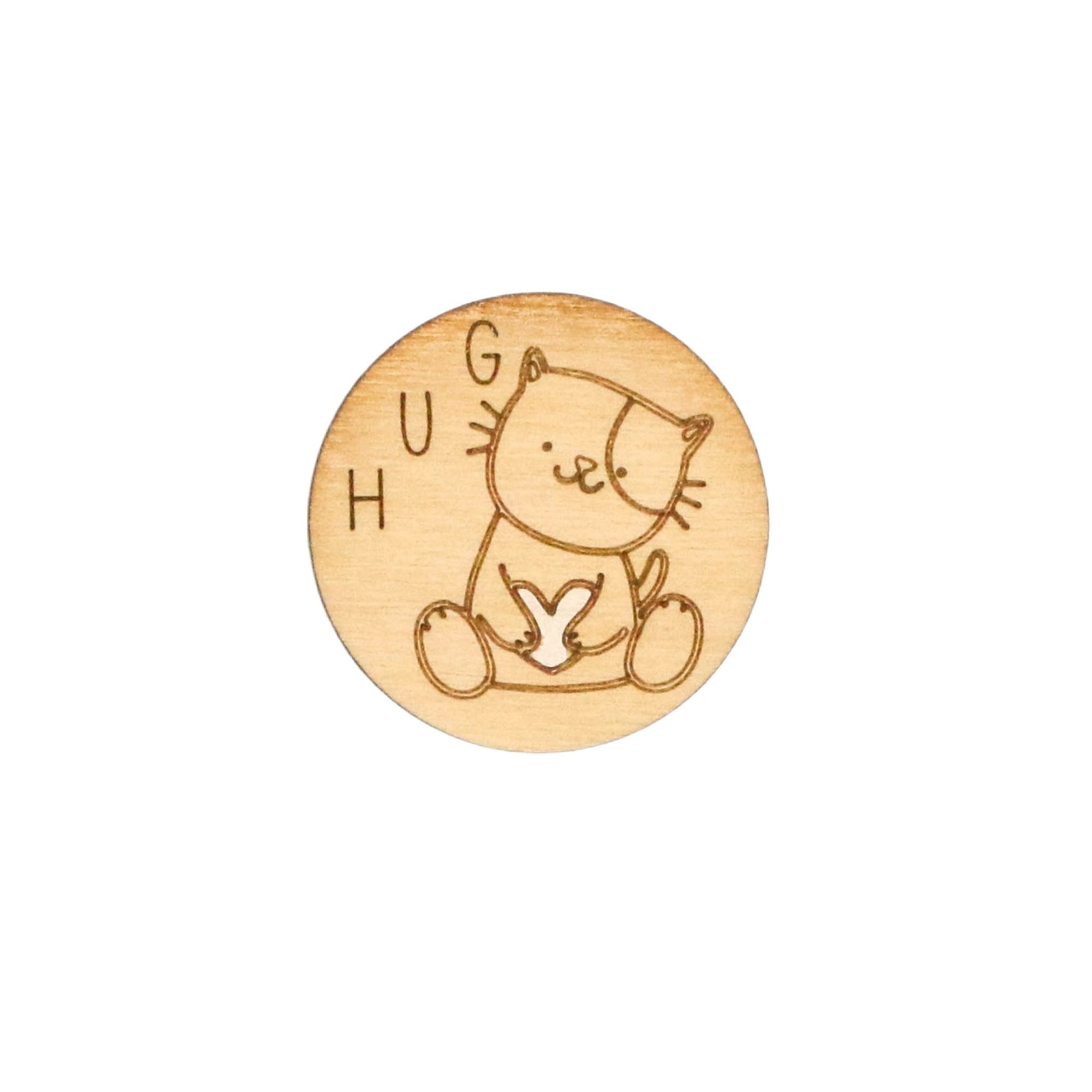 Pocket Hug Wooden Tokens