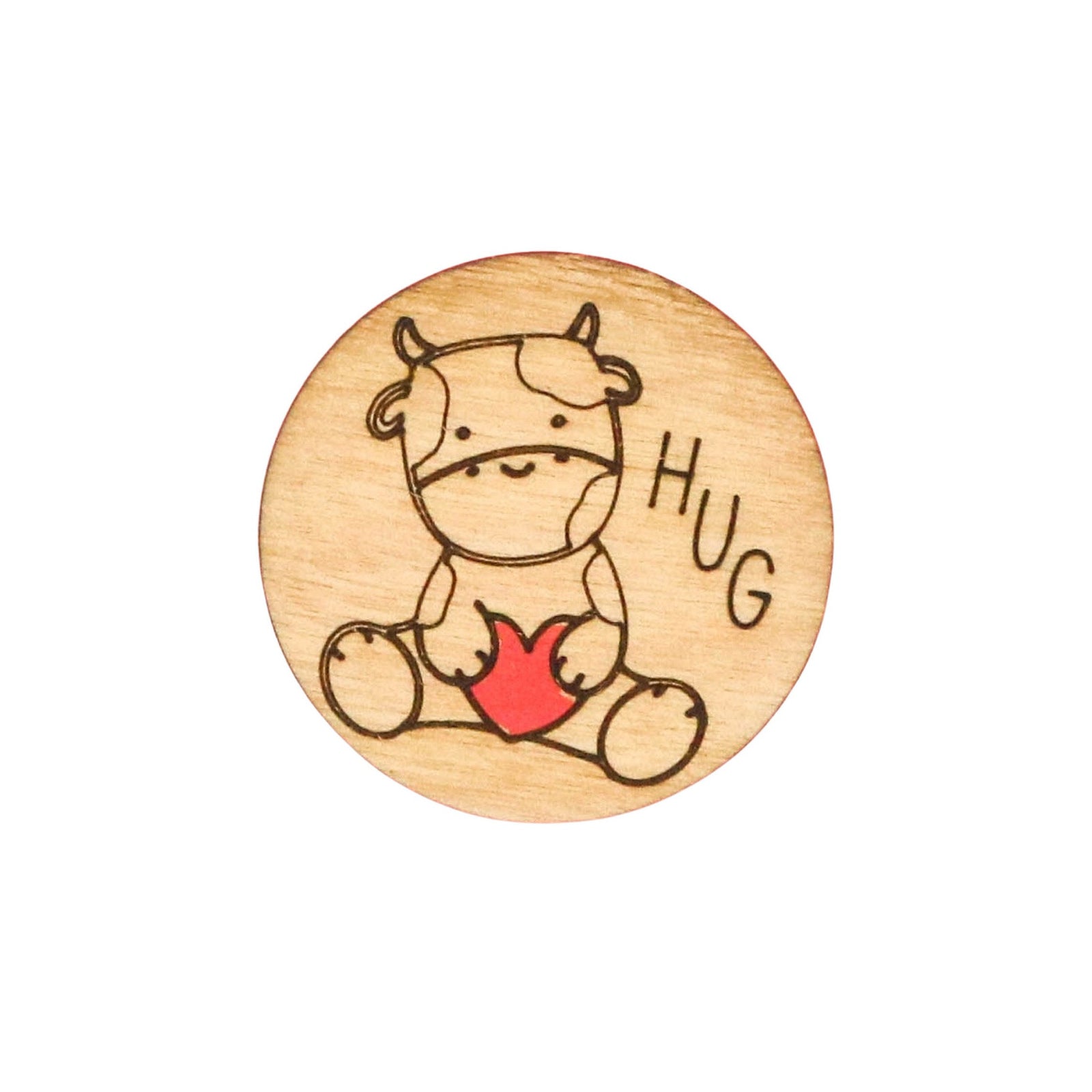 Pocket Hug Wooden Tokens