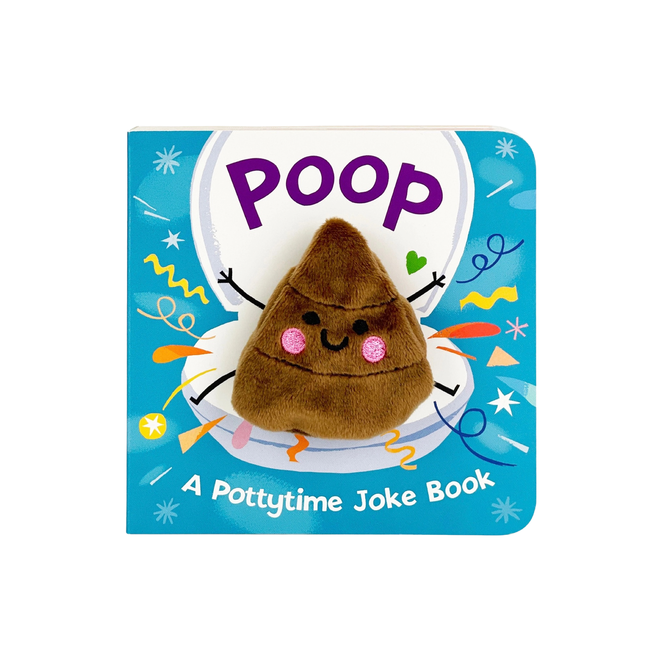 Poop Plush Finger Puppet Board Book - Tadpoles and Tiddlers