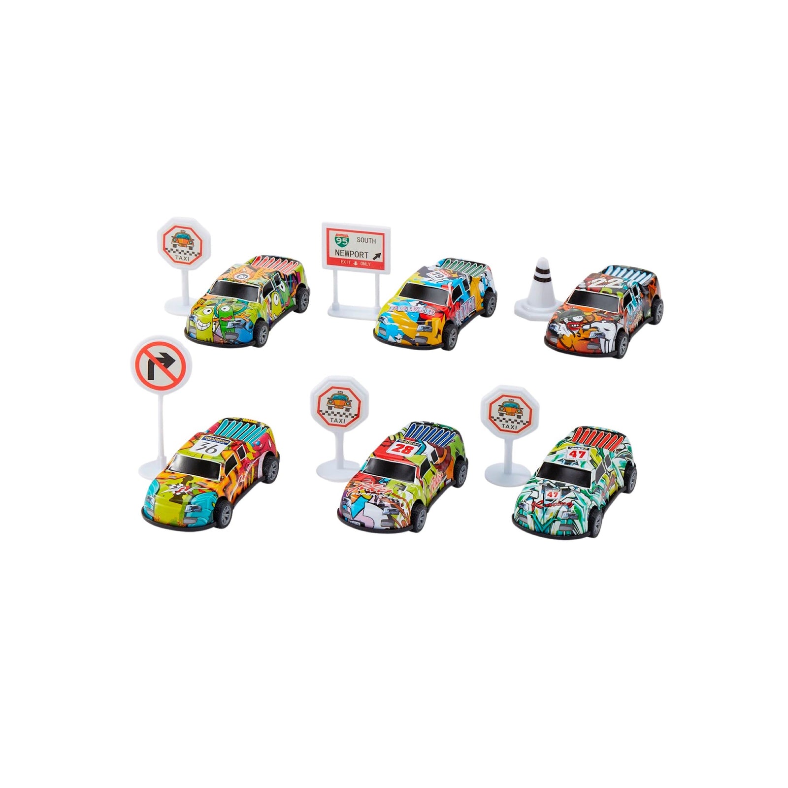 Pull Back Racer Diecast Trucks