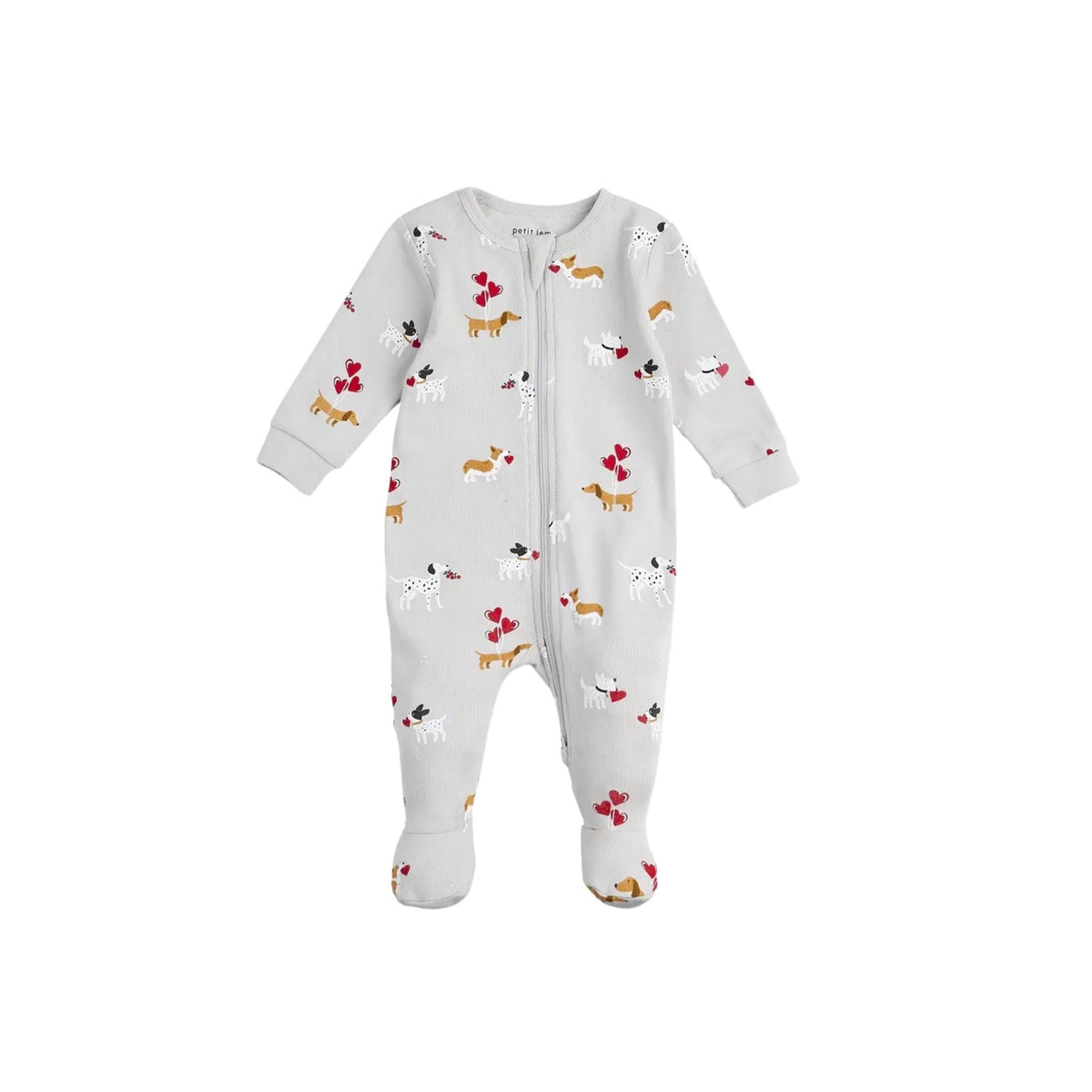 Puppy Love 2-Way Zipper Footie