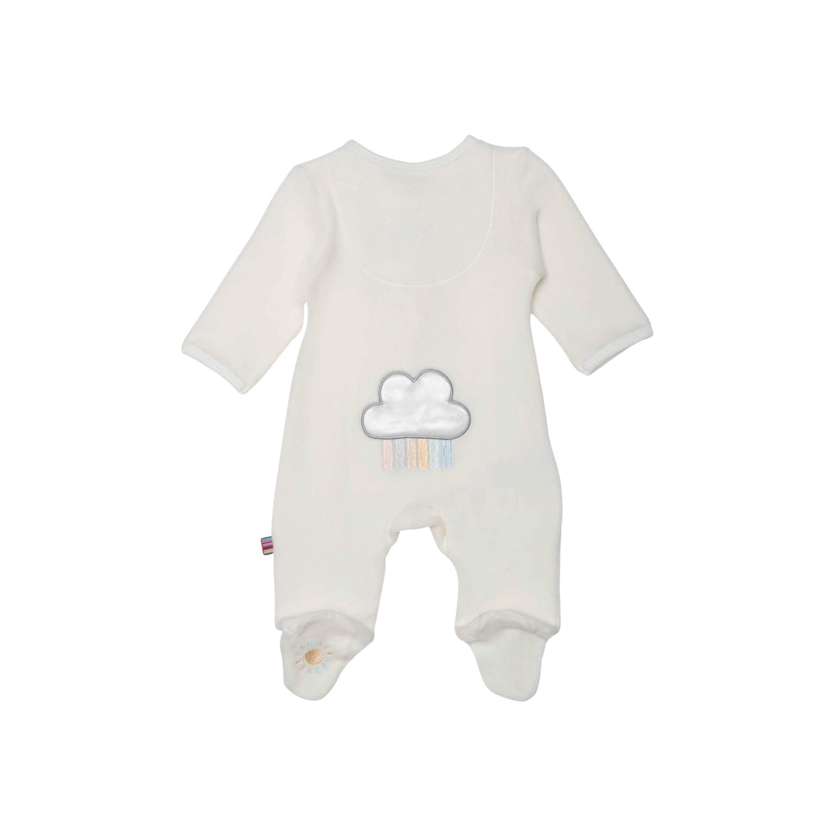 Rainbow Dreams Velour Magnetic Footie