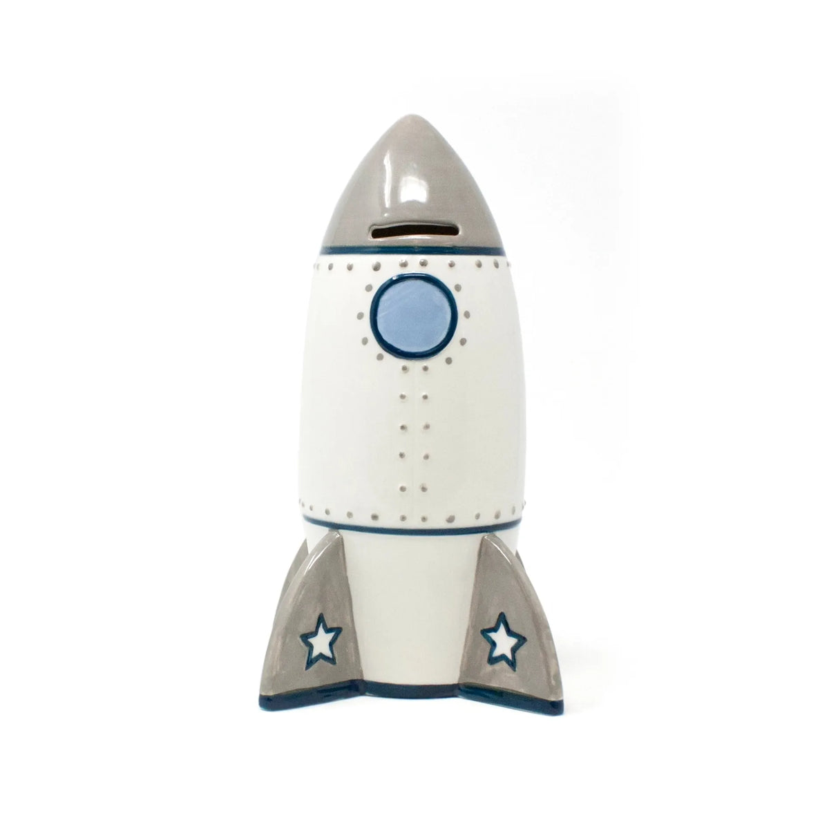 Roger Rocket Porcelain Bank