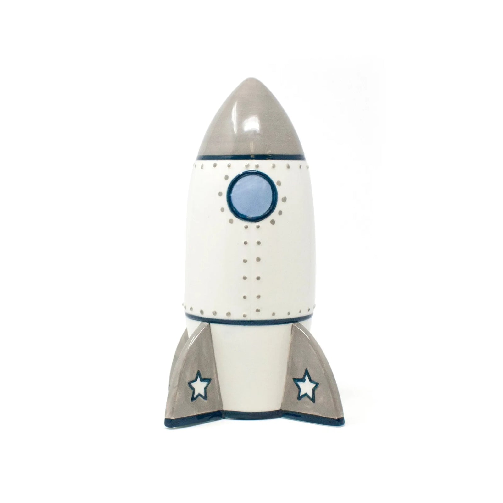 Roger Rocket Porcelain Bank