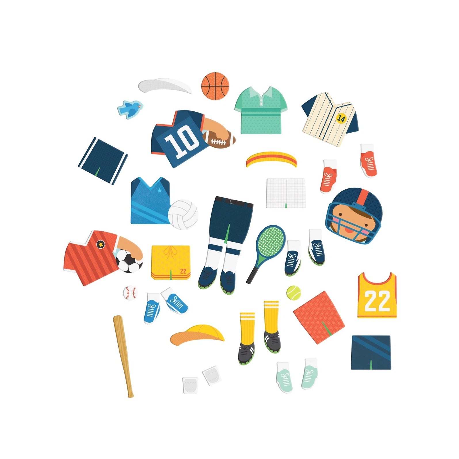 Shine Bright Sports Star Magnetic Set