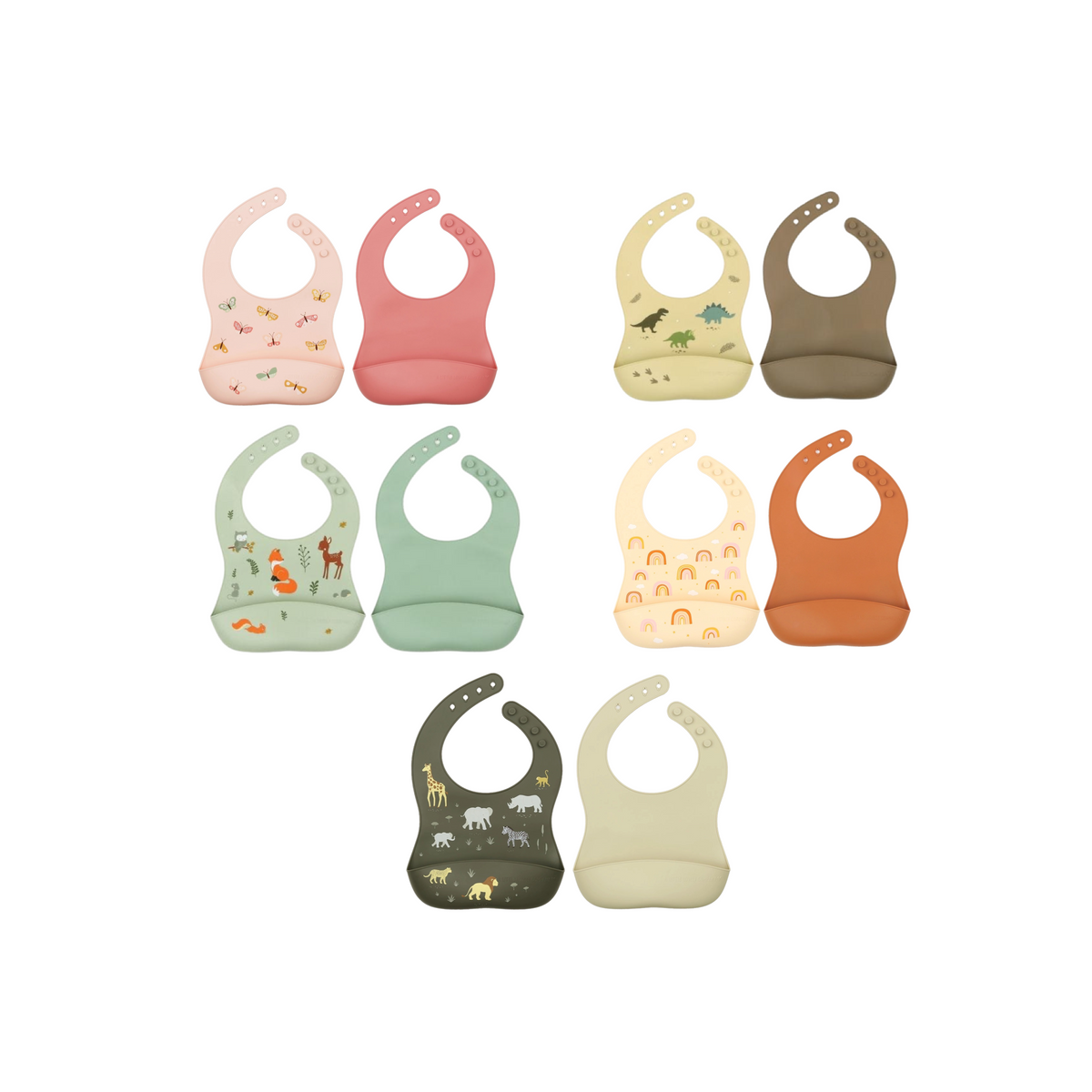 Silicone Bib Sets