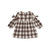 S’mores Brown & Ivory Plaid Dress