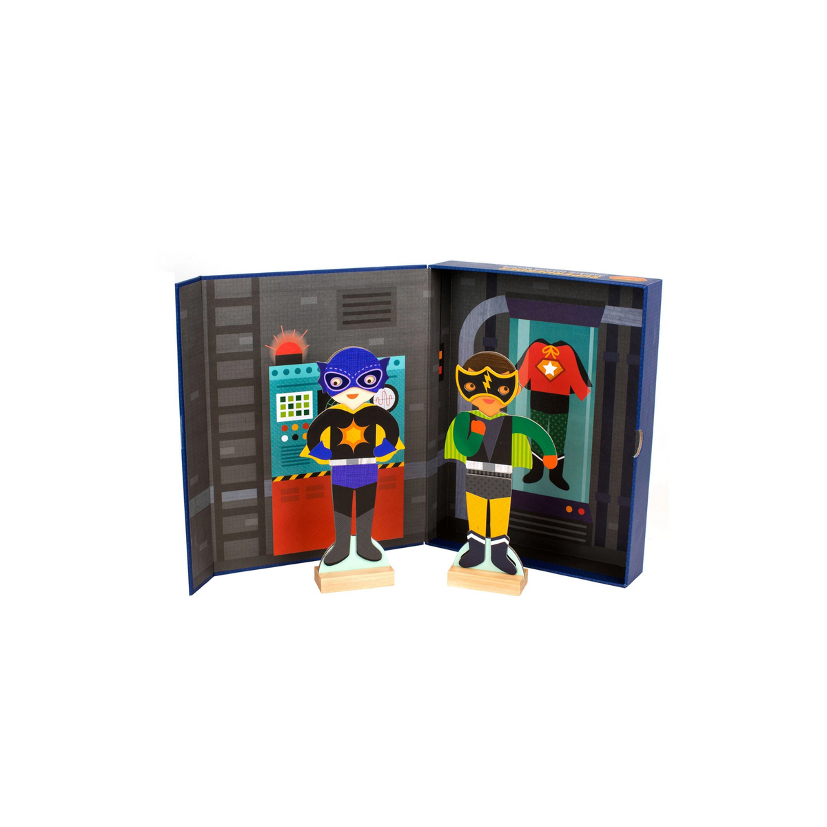Superhero Magnetic Dress Up Play Set