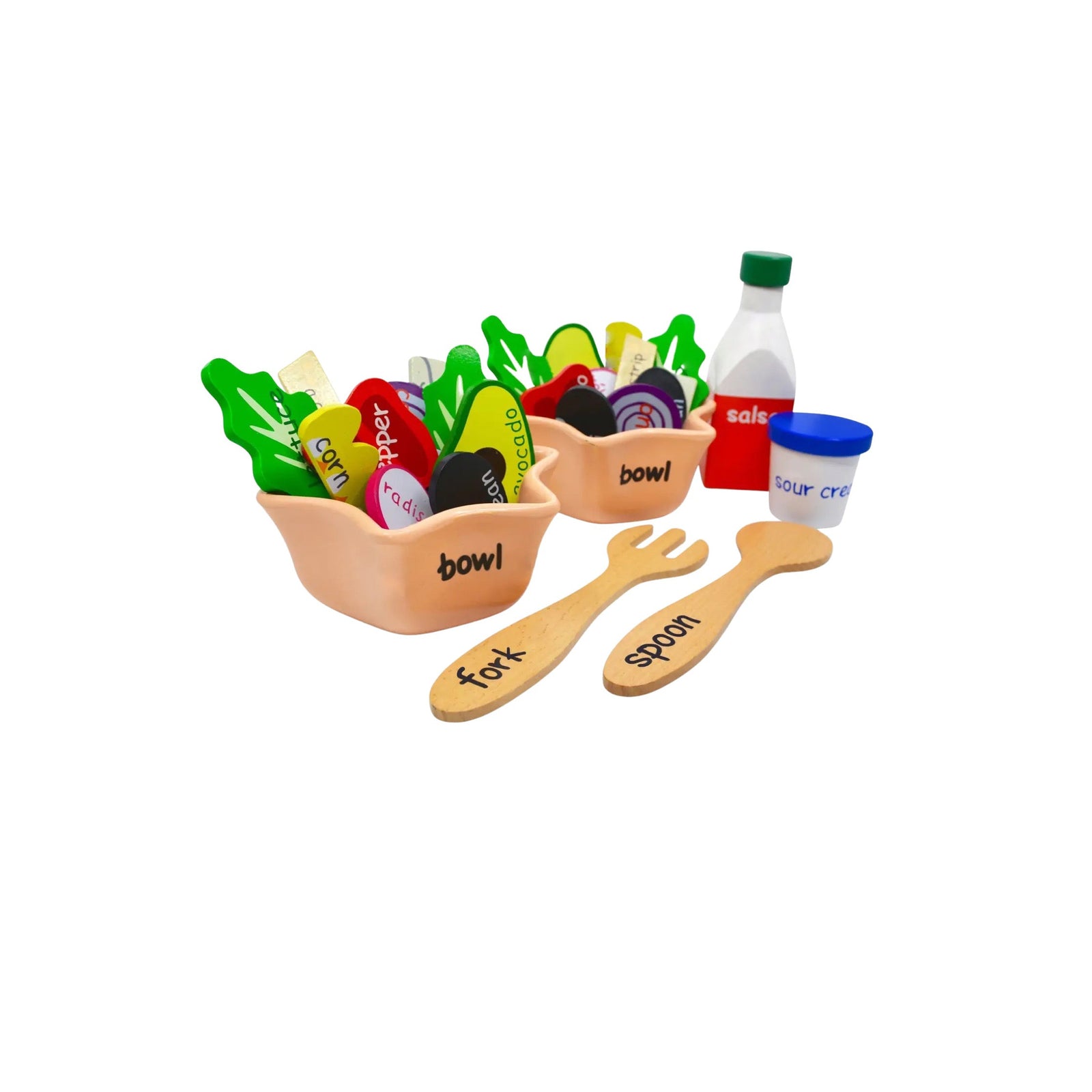 The Wordy EnSALADa Learning Set