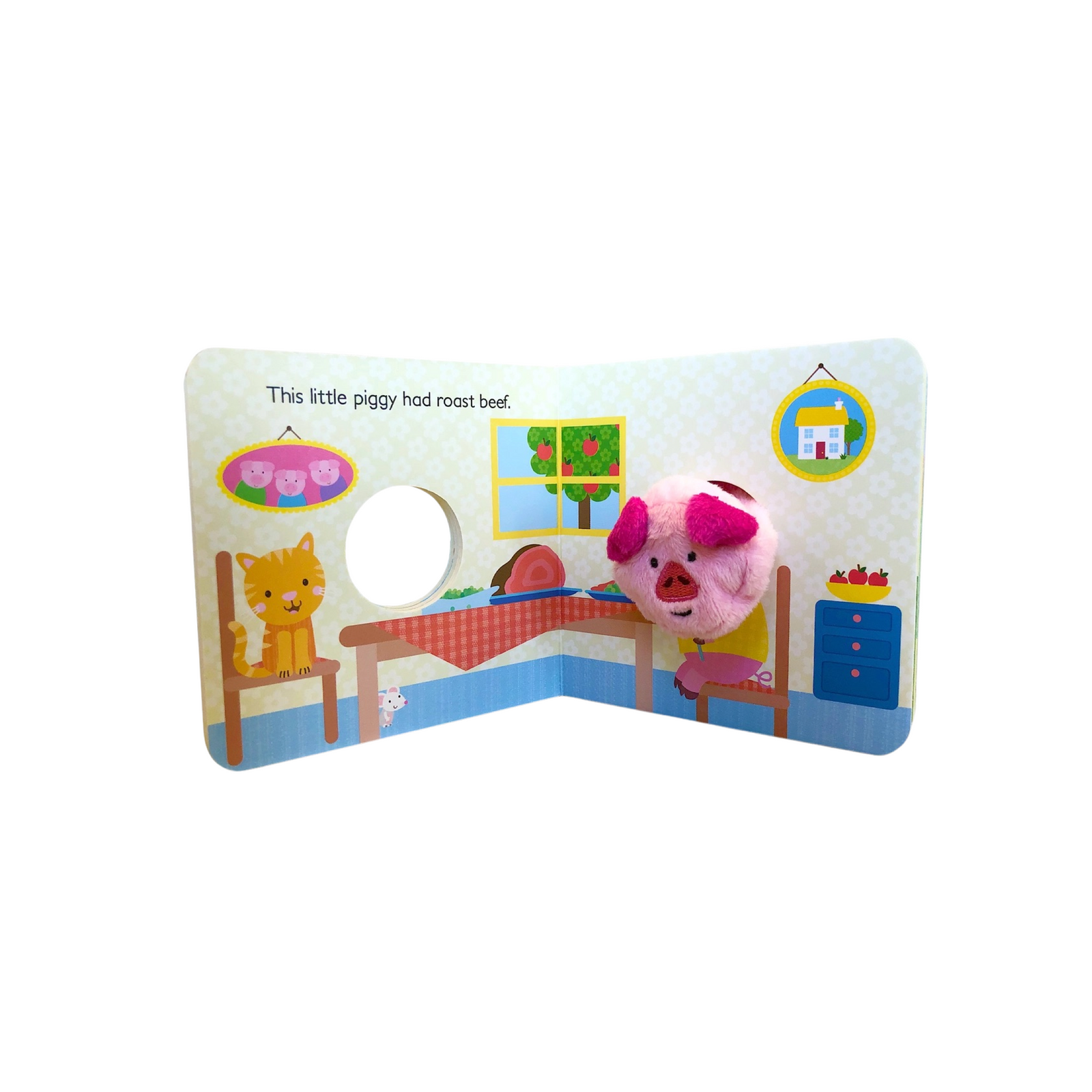 This Little Piggy Plush Board Book