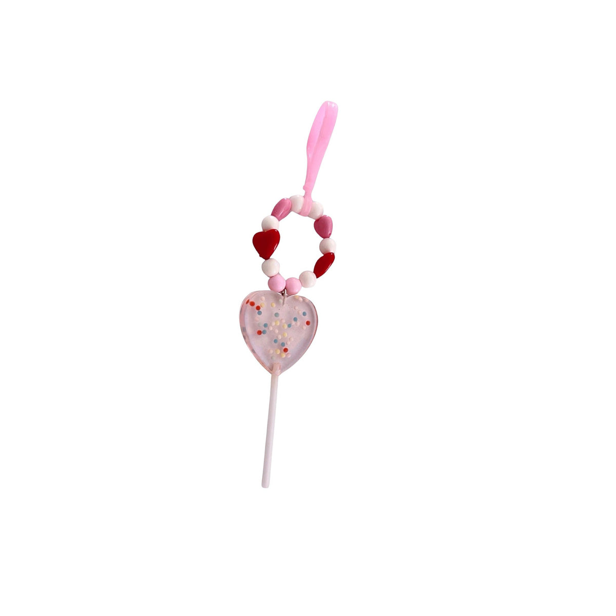 Valentine Lollipop DIY Keychain Charm Gift Set