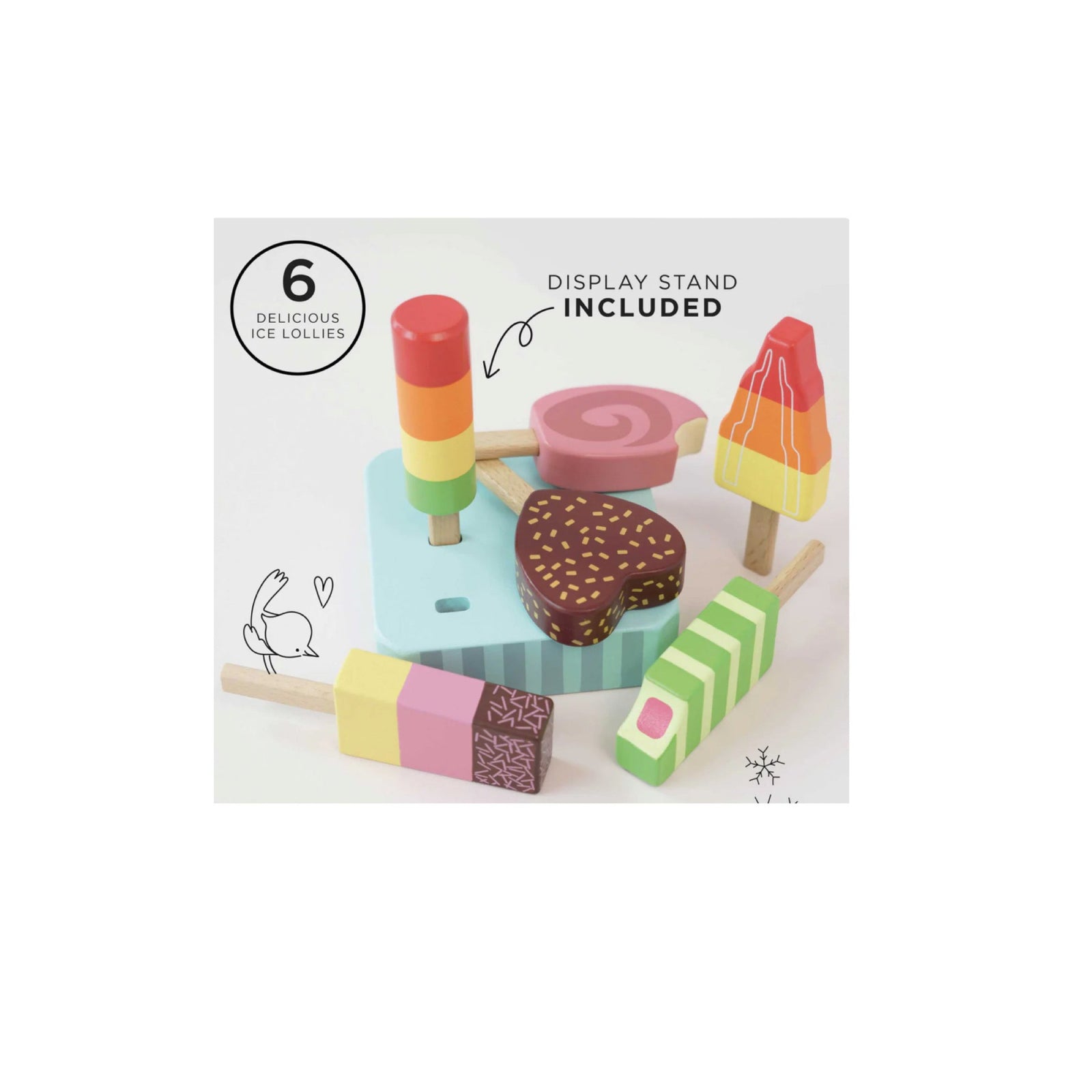 Wooden Ice Lollies