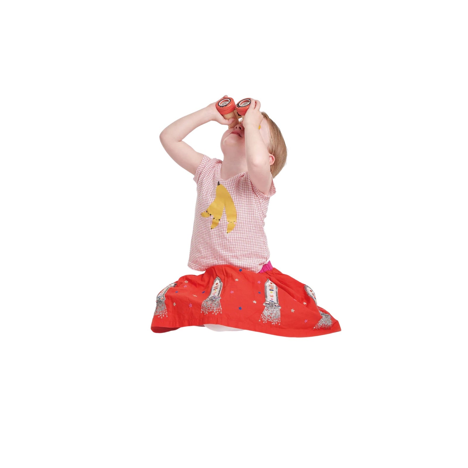 Wooden Safari Kaleidoscope Binoculars