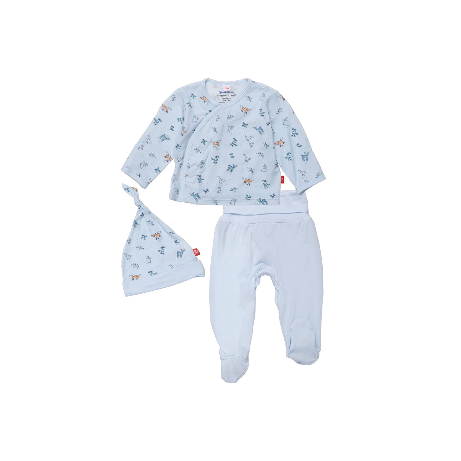 Woodsy Tale 3-Piece Baby Boy Take-Me-Home Set