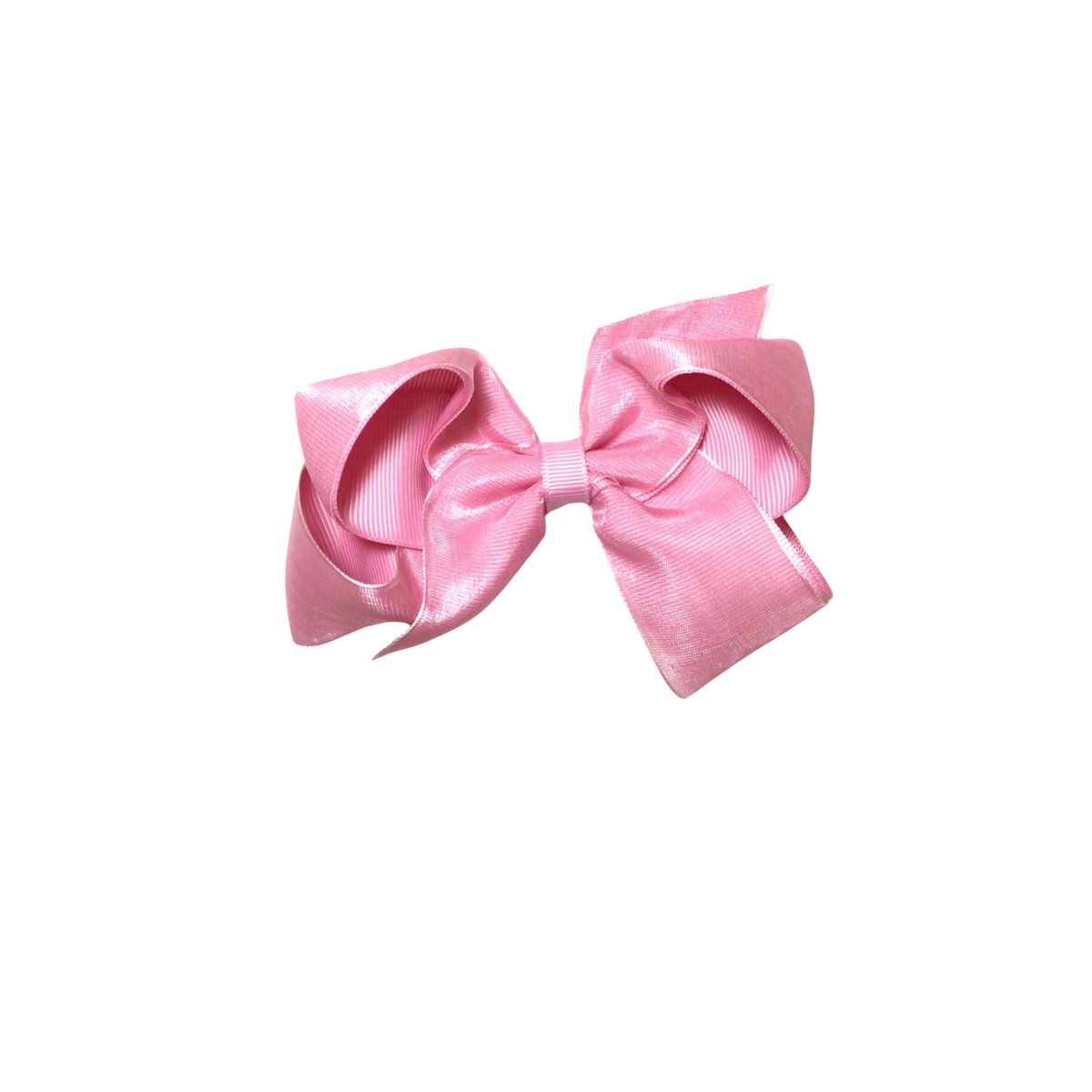 X Small Organza Bow Clip