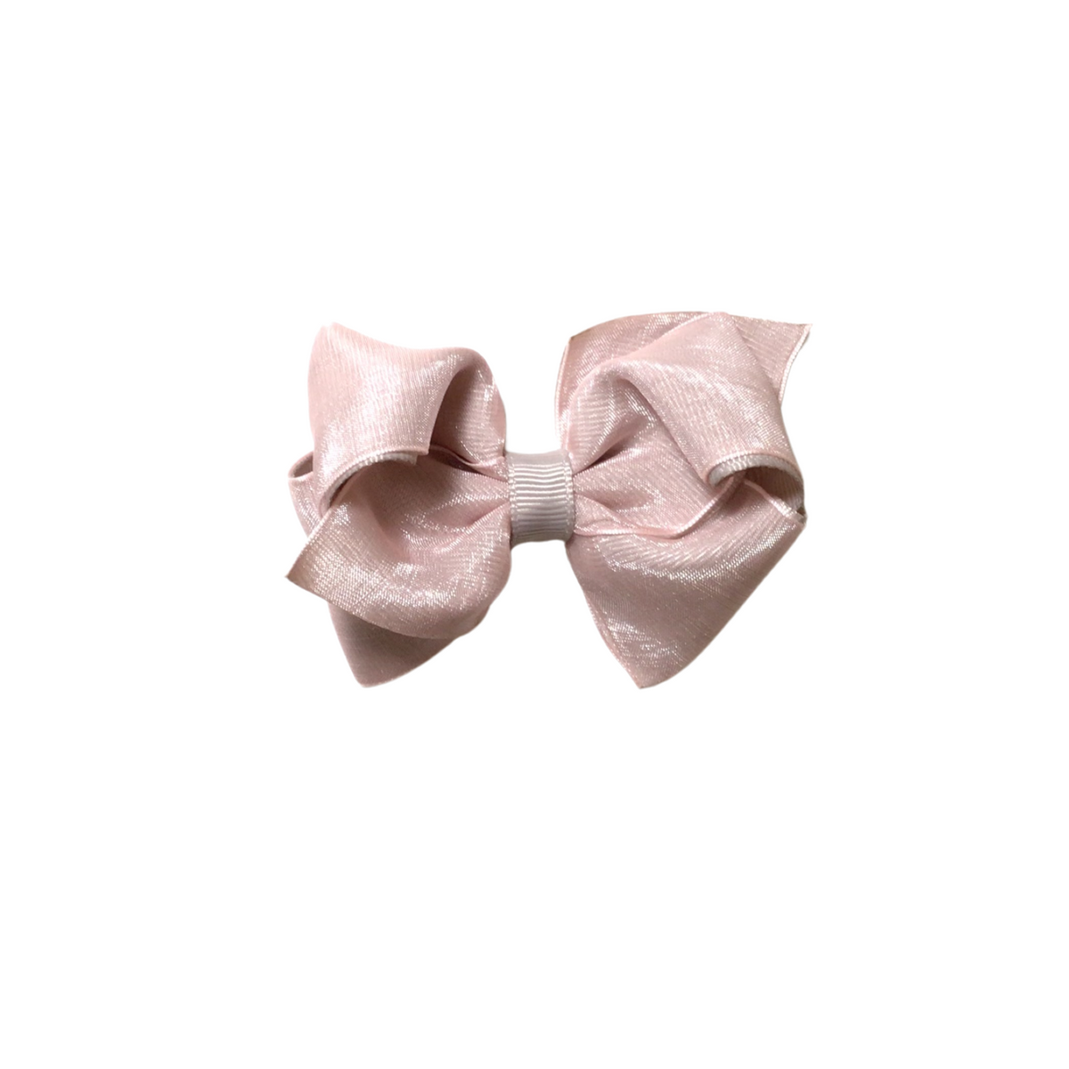 X Small Organza Bow Clip