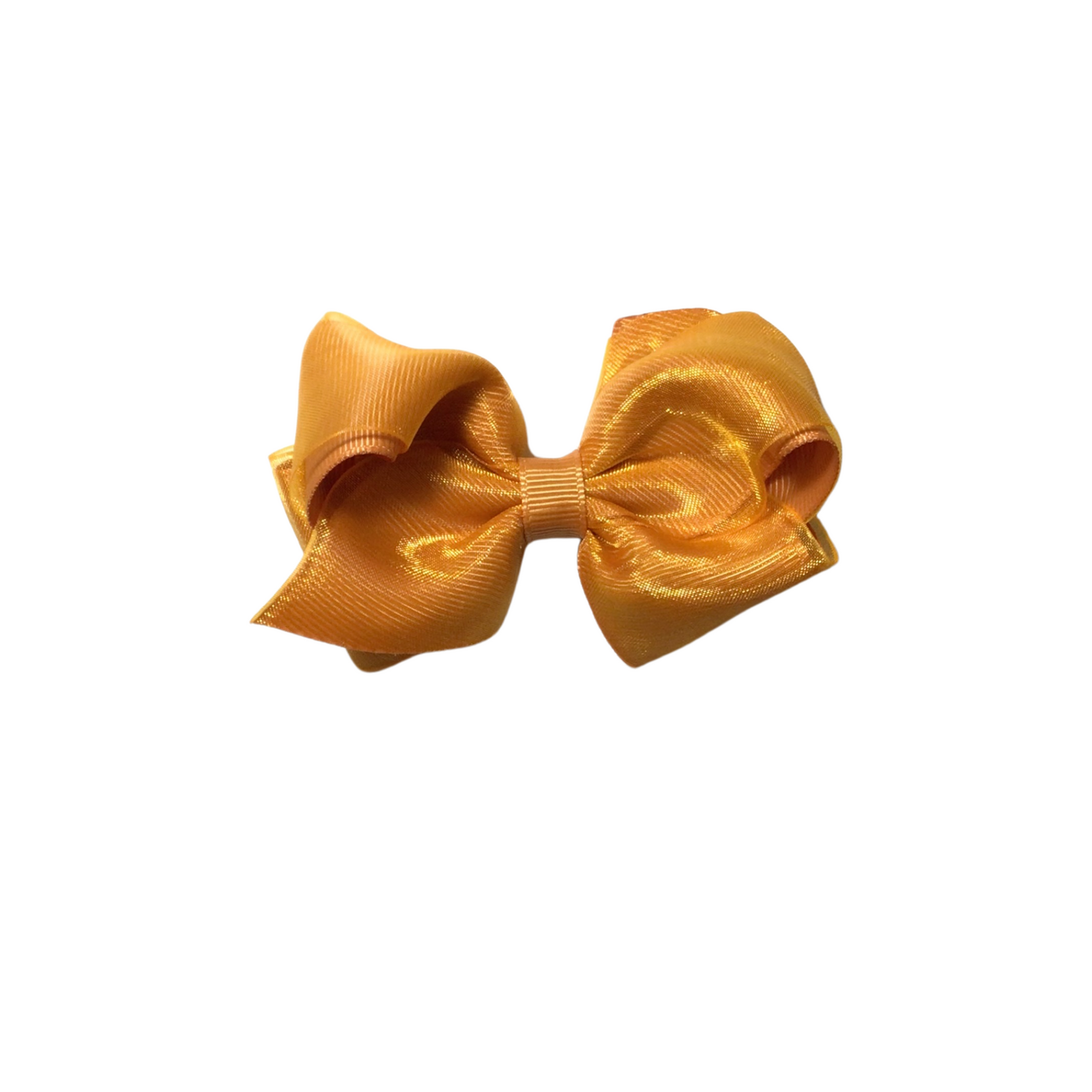 X Small Organza Bow Clip