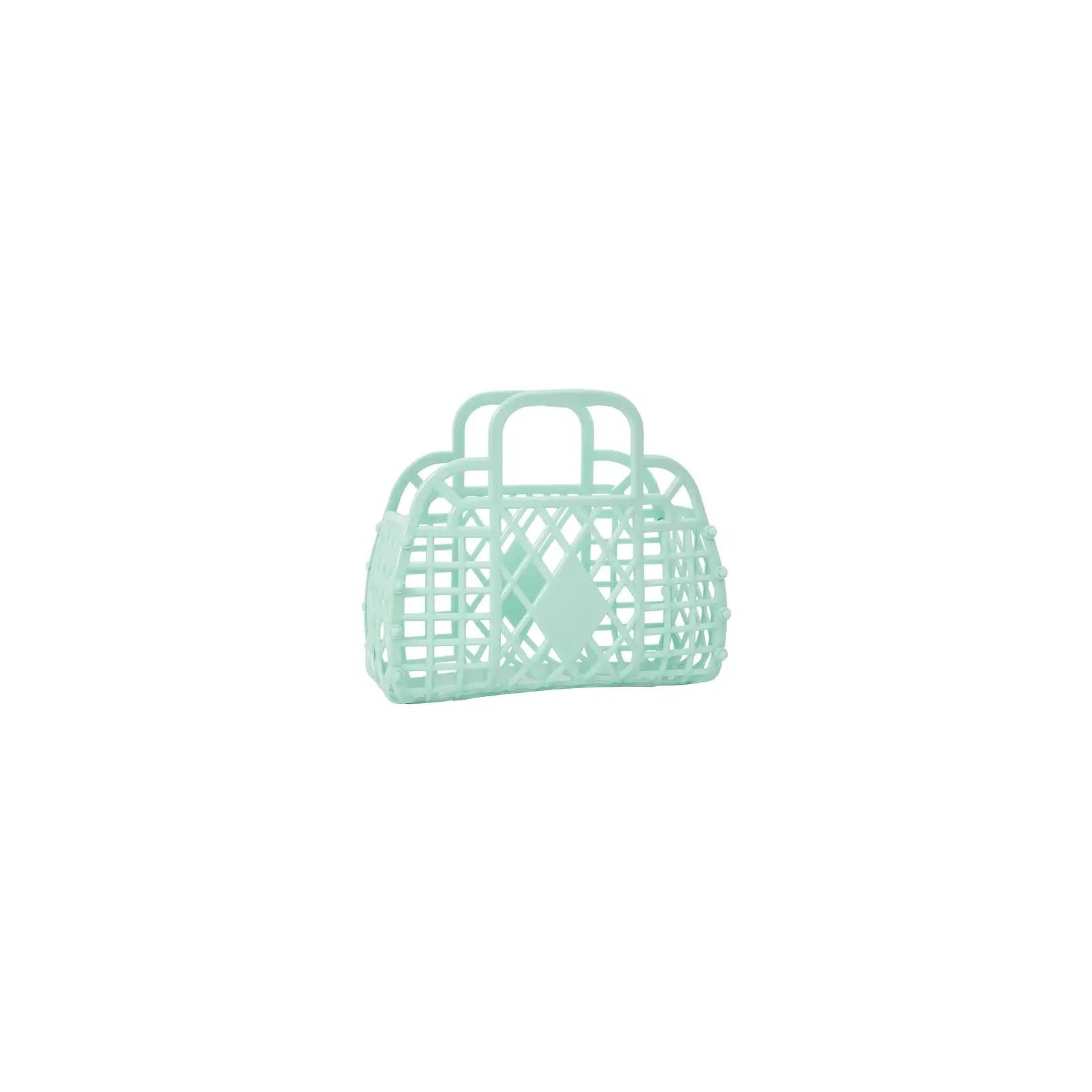 Retro Sun Jellies Mini Basket Bags