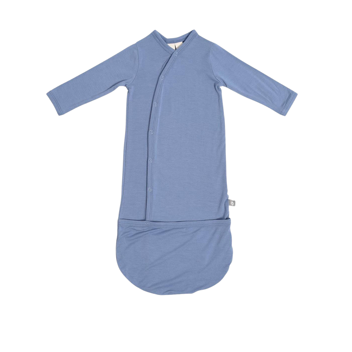 Newborn Bundler Gown-Slate
