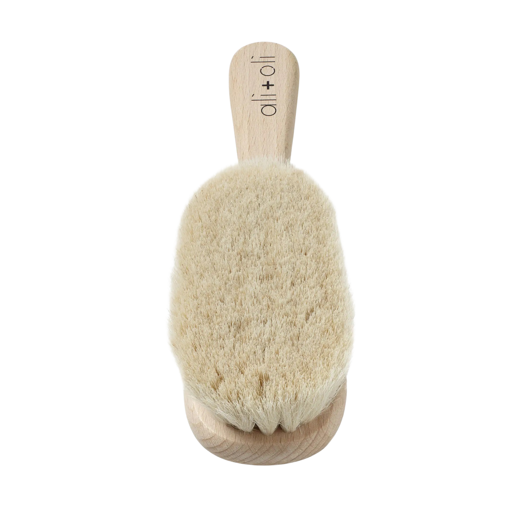 Wooden Baby Brush With Natural Beechwood And Goat Hair