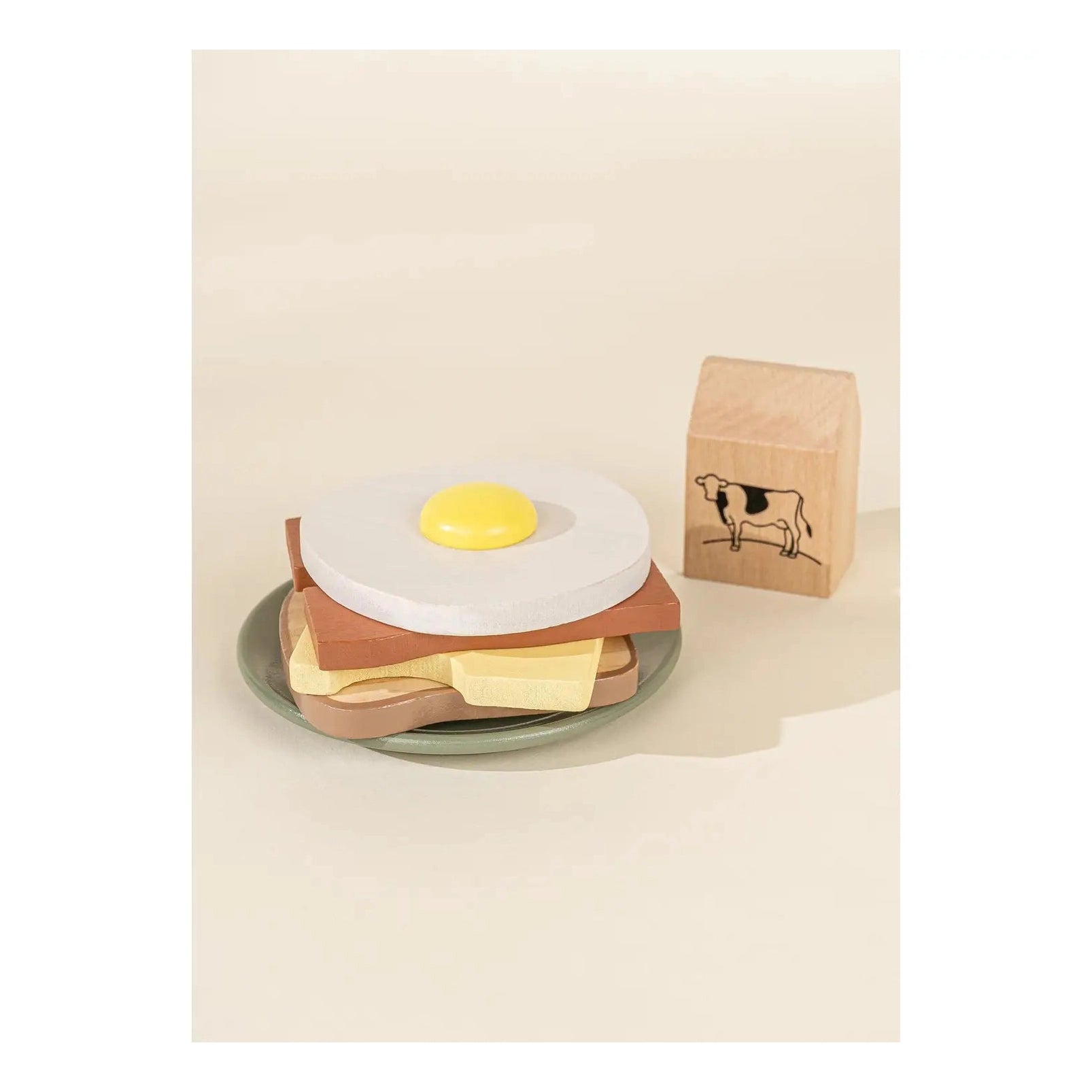 Wooden Breakfast Tray Playset