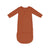 Newborn Bundler Gown Rust