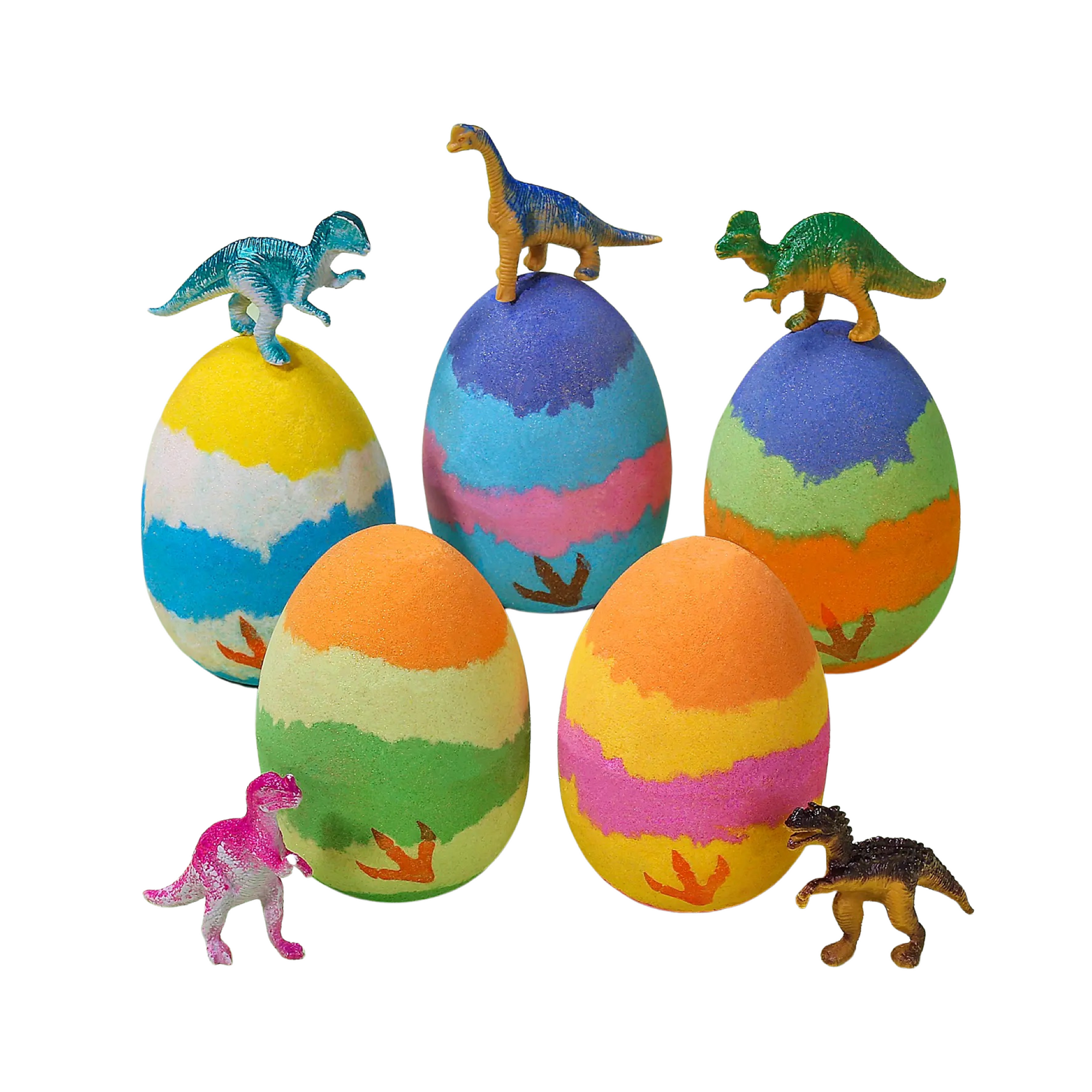 Kids Dino Egg Surprise Bath Bomb Set