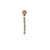 Celeste Silicone Pacifier Clips