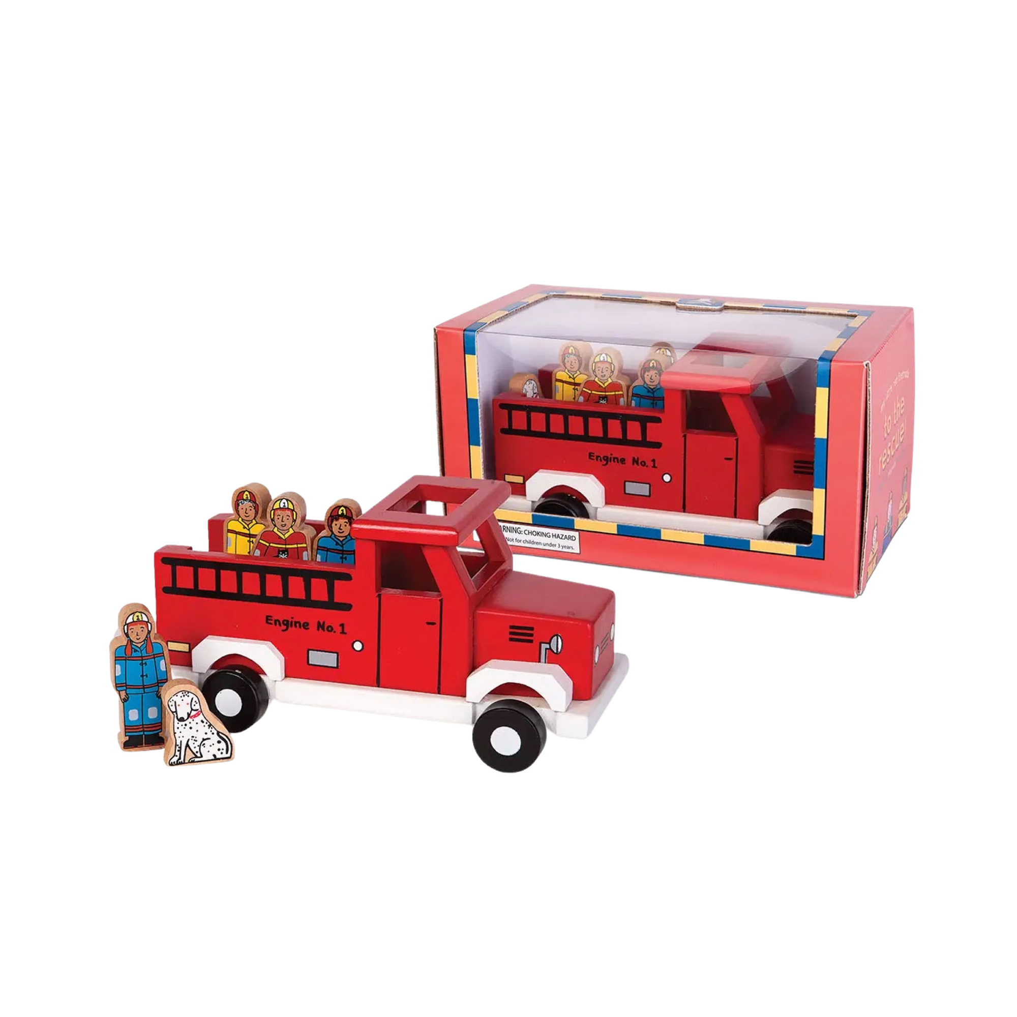 To The Rescue Magnetic Fire Truck