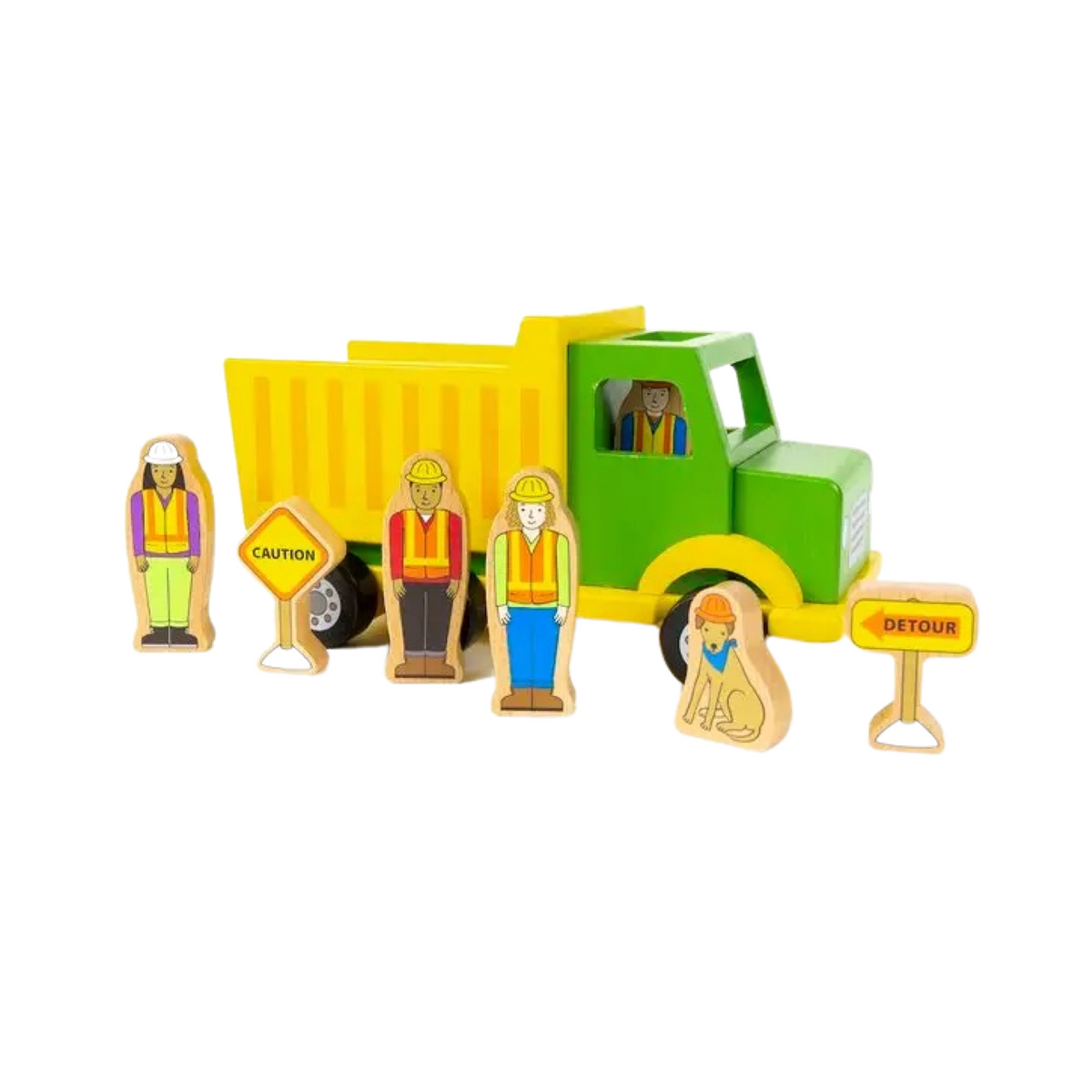 Construction Crew Magnetic Truck