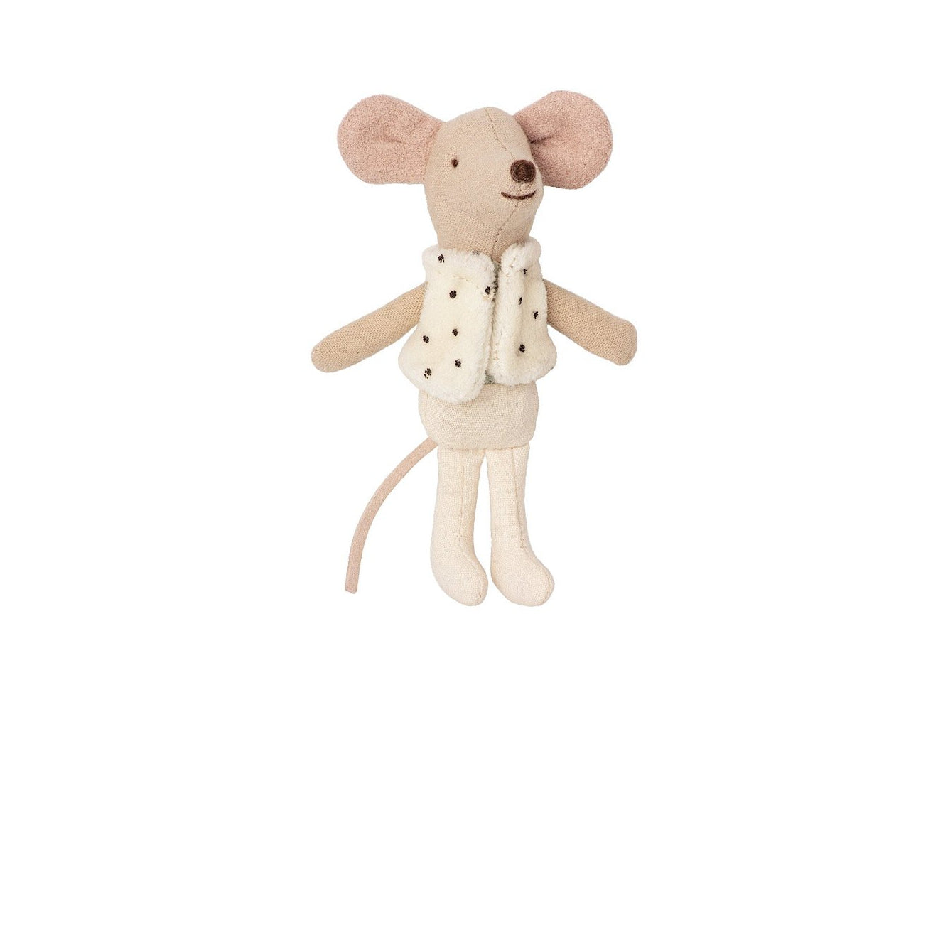 Maileg Little Brother Dancer Mouse in Matchbox