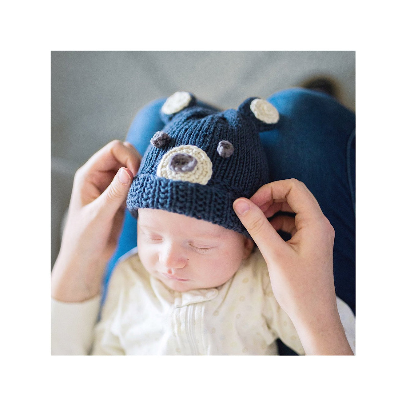 Woodland Bear Hat Knitting Kit