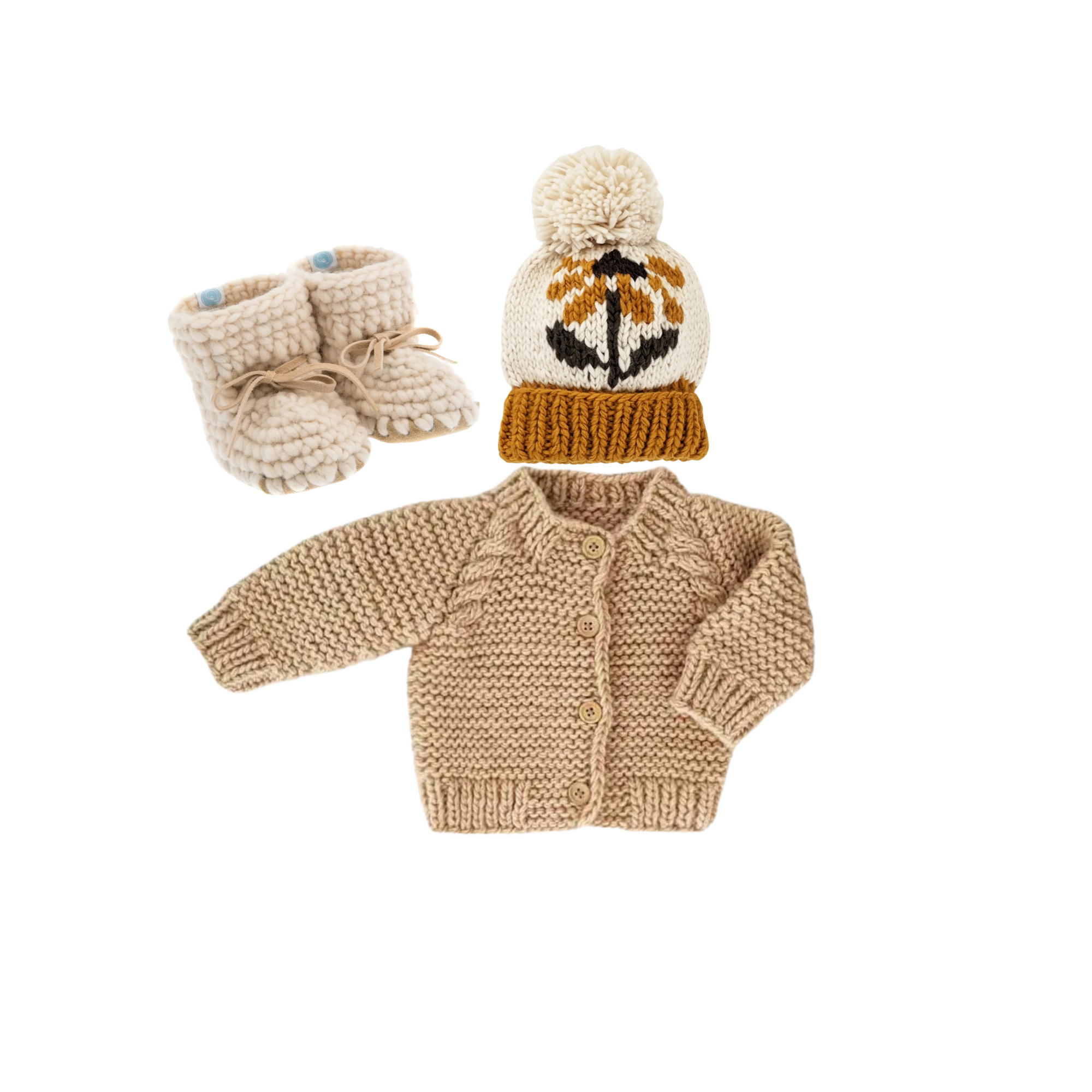 Baby Sweater Moccasins