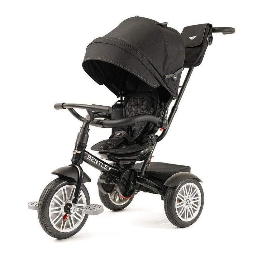 6 in 1 Black Bentley Stroller Trike