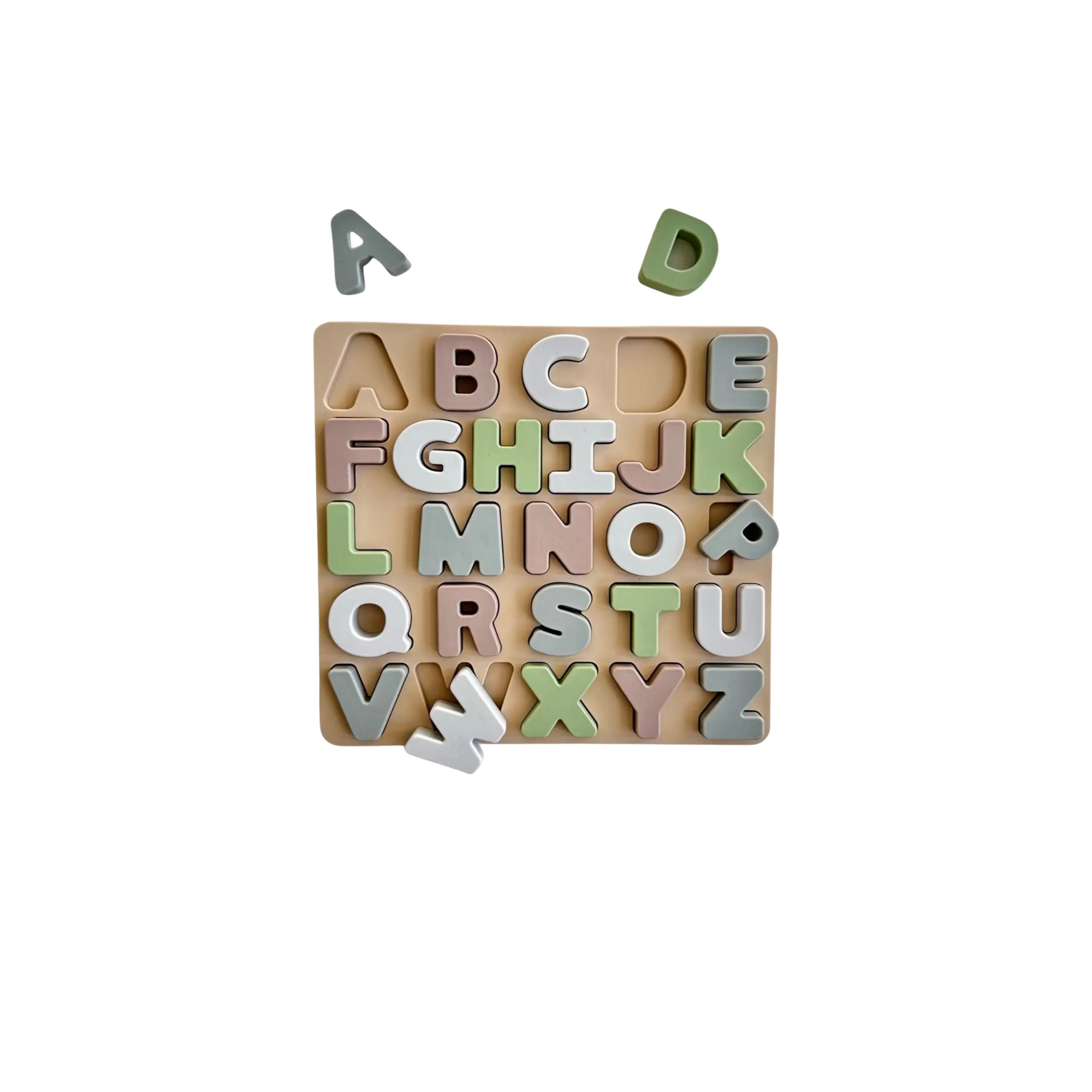 Alphabet Soft Silicone Puzzle