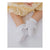 Lace Frill Ankle Socks - White