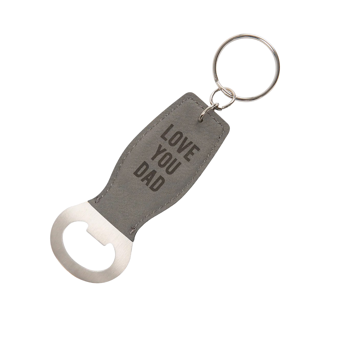 You the Man Dad The Old Man Funny Bottle Opener Key Chain - Back can be  Personalized