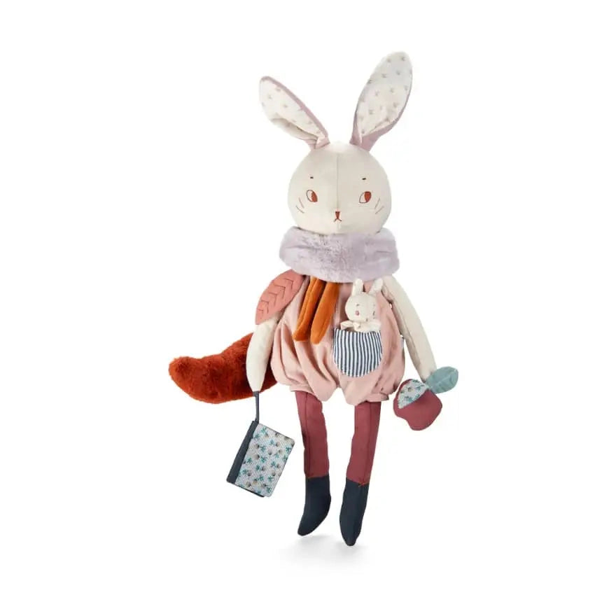 Lune the Rabbit Plush Activity Toy